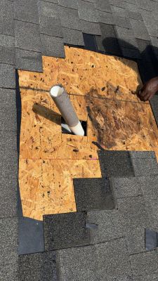 Hail Damage using Owen's Corning Duration (Lifetime) Shingles
