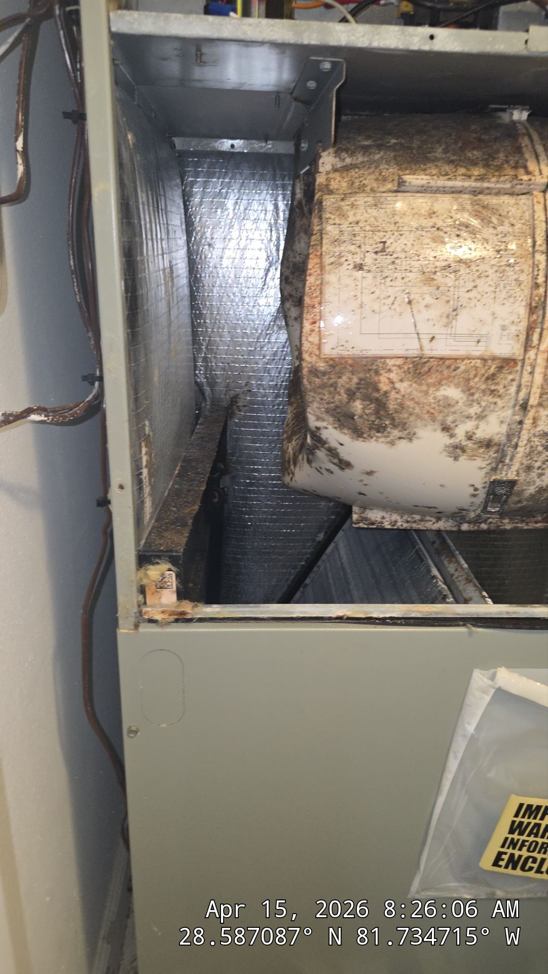 Air Duct Bath Fan Cleaning in Clermont by Hygienic Air, Inc
