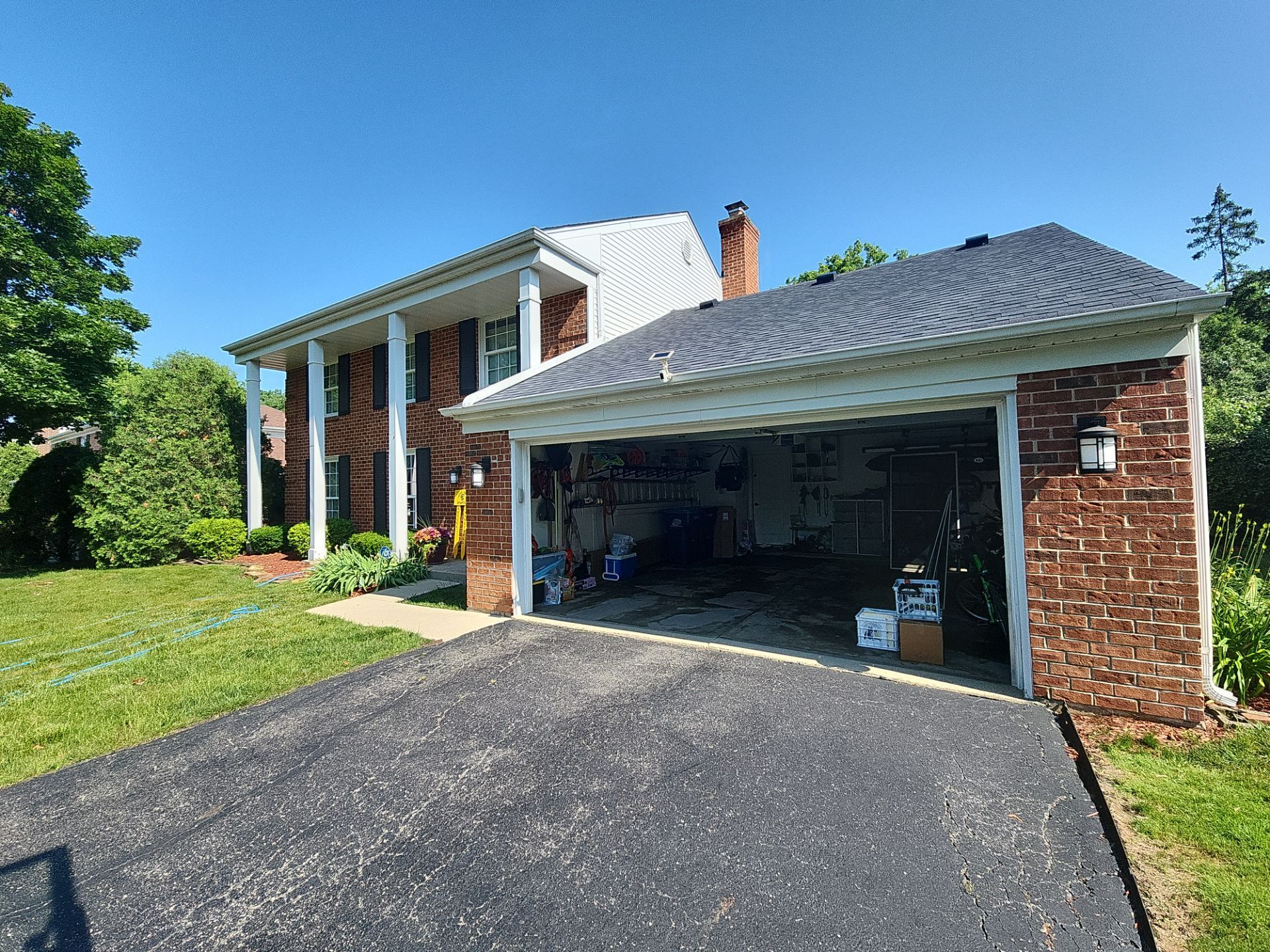 House washing by Northern Power Washing LLC.