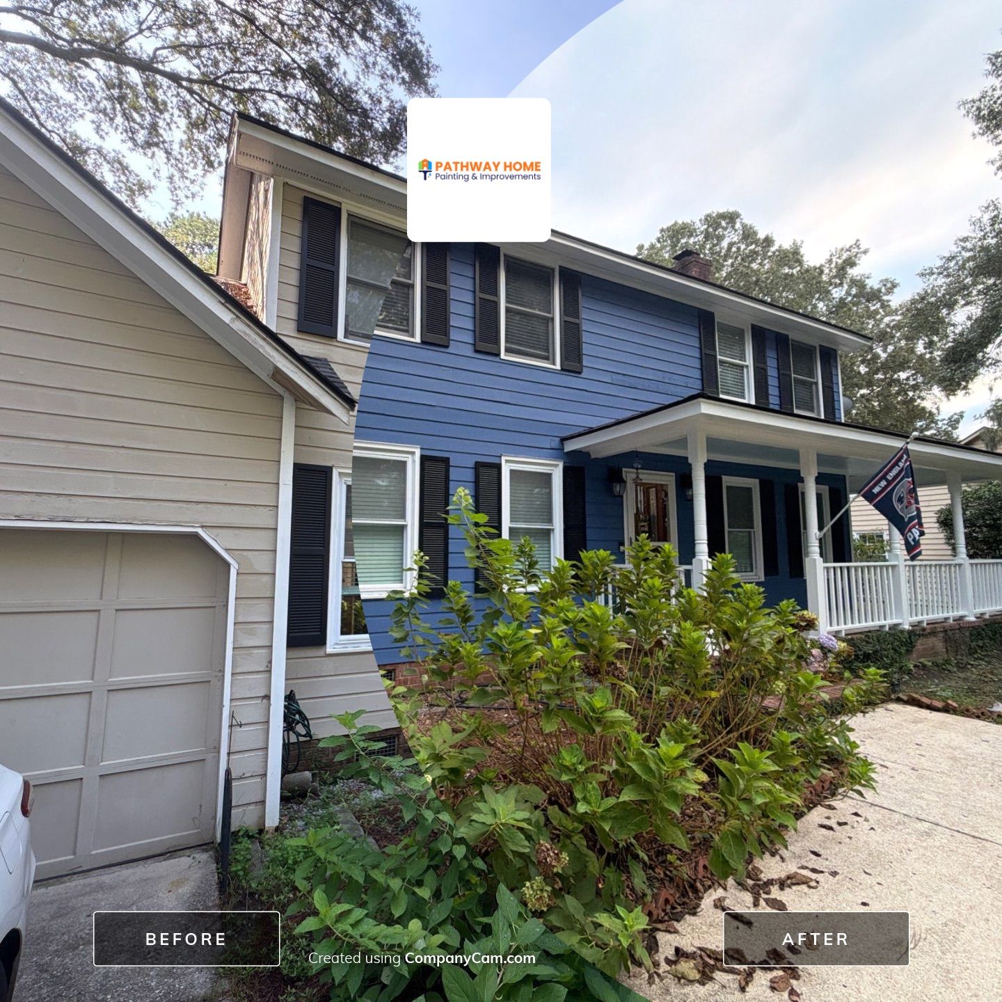 Comprehensive Exterior Painting & Extensive Wood Repair – Ashley Hall Plantation by Pathway Home Painting & Improvements