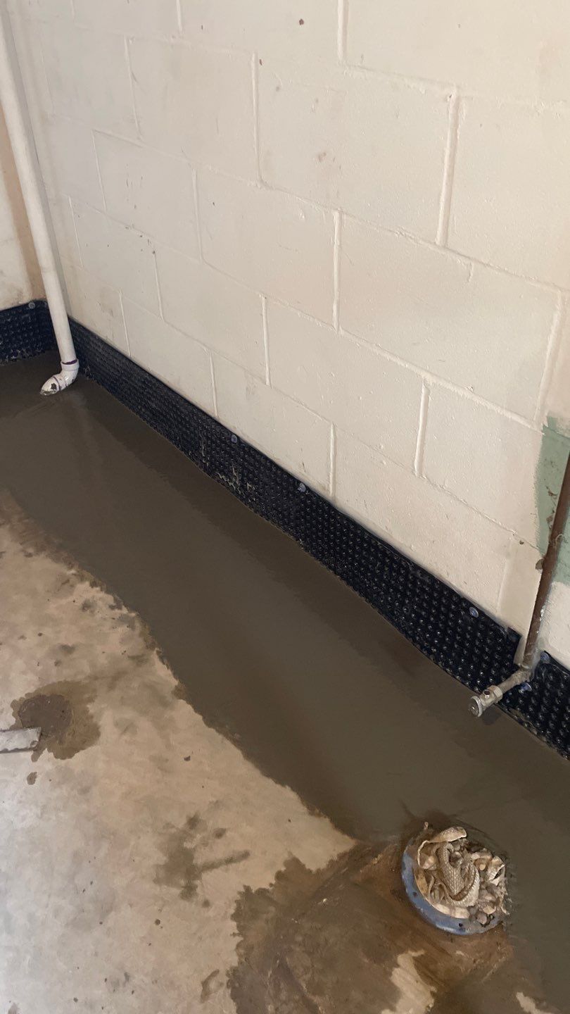 Tying Into an Existing Drain Tile System for Alec by Waterproofing Northeast