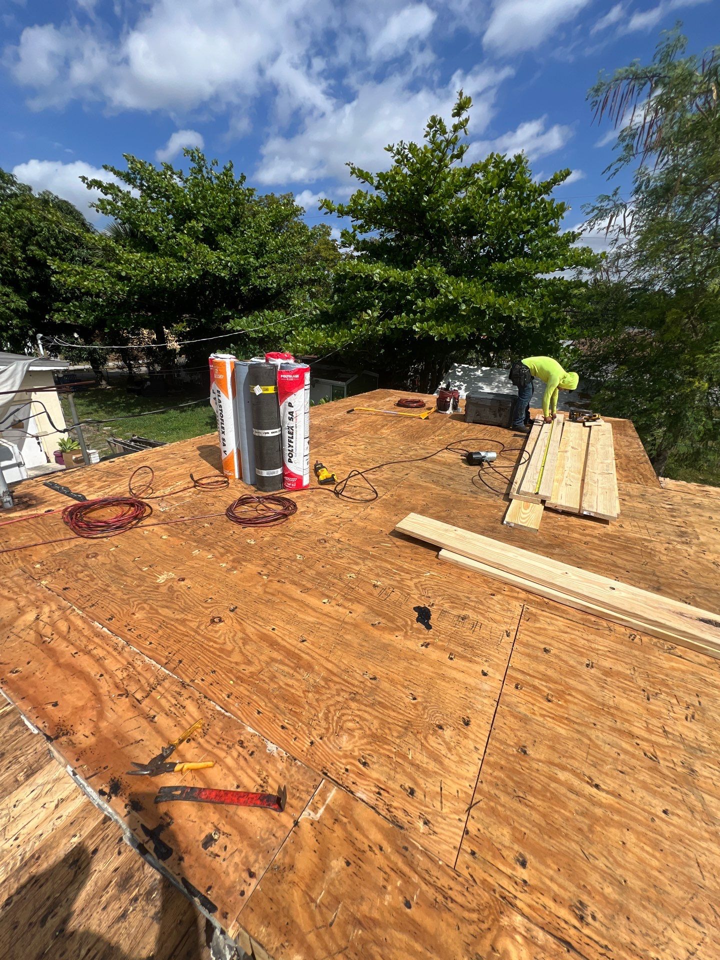 Beautiful Blue Shingle Re-Roof in Hollywood! by First Due Roofing