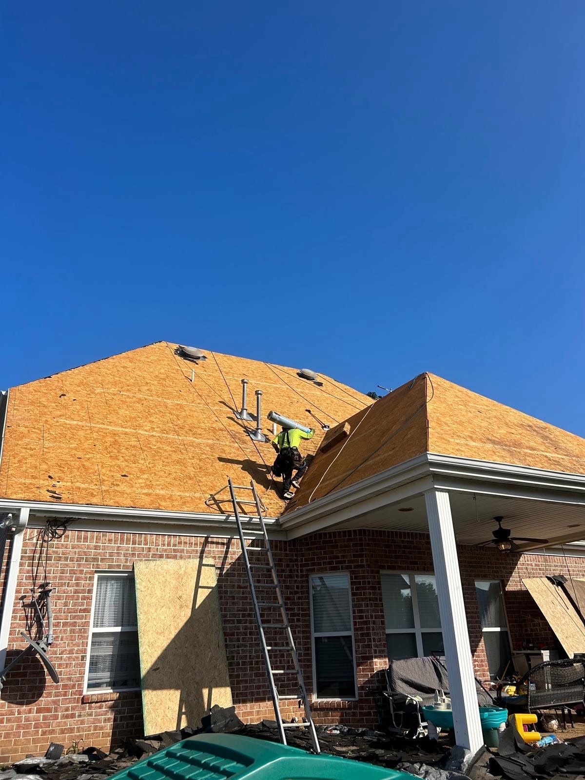 Complete Architectural Shingle Roof Replacement in Hernando, Mississippi by Revival Roofing Services