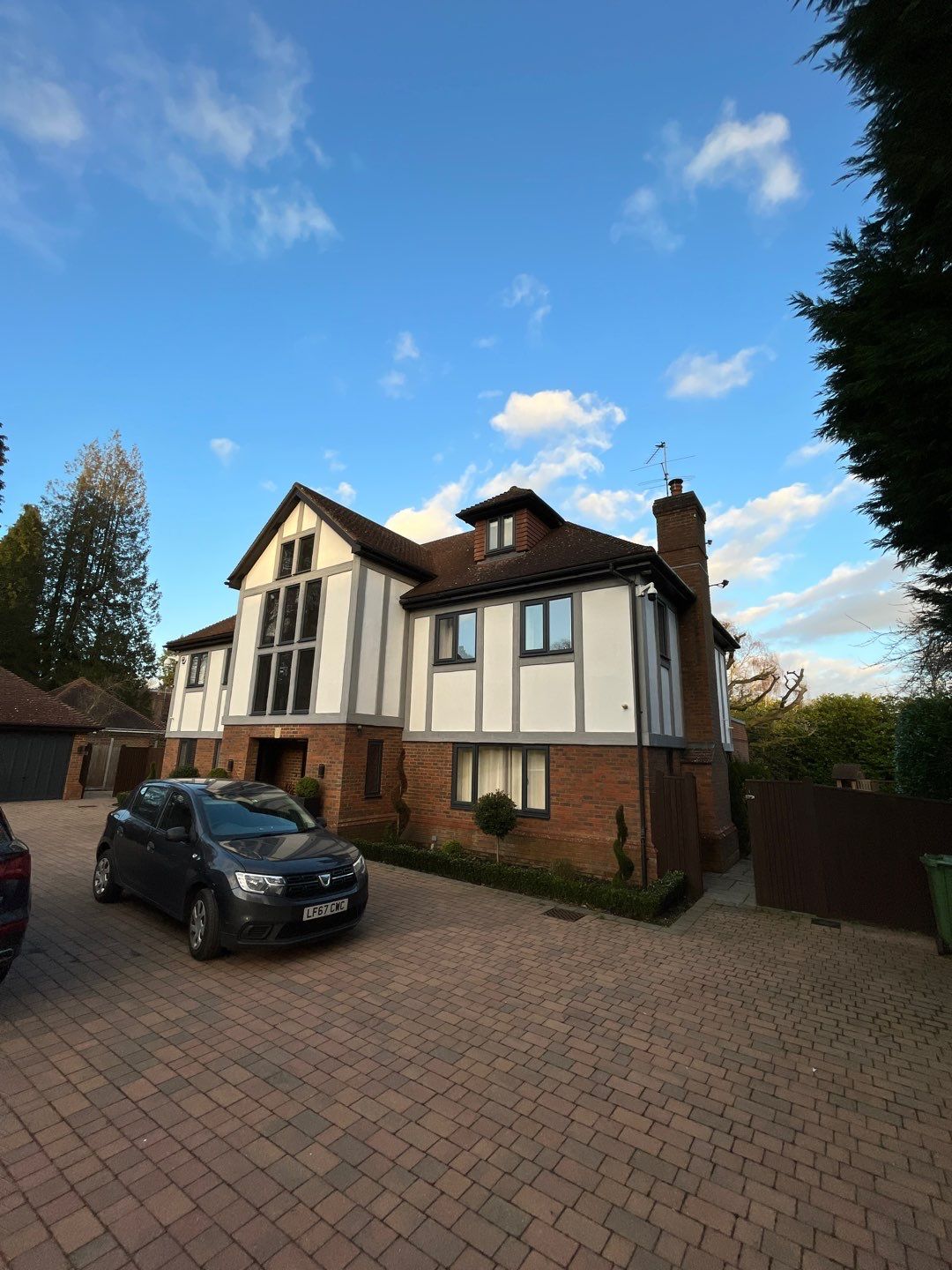 Roof and Driveway Clean using Mosmatic FSC and Biocide by Ges Exterior Cleaning ltd