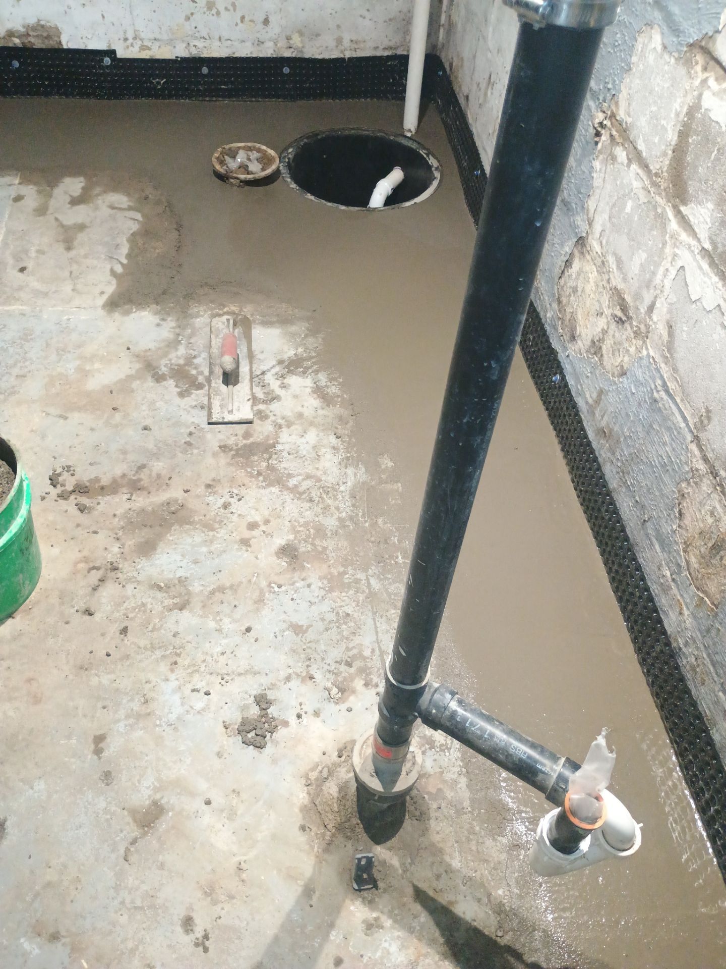Basement Waterproofing (Drain tile & Sump pump) in North Minneapolis by Waterproofing Northeast