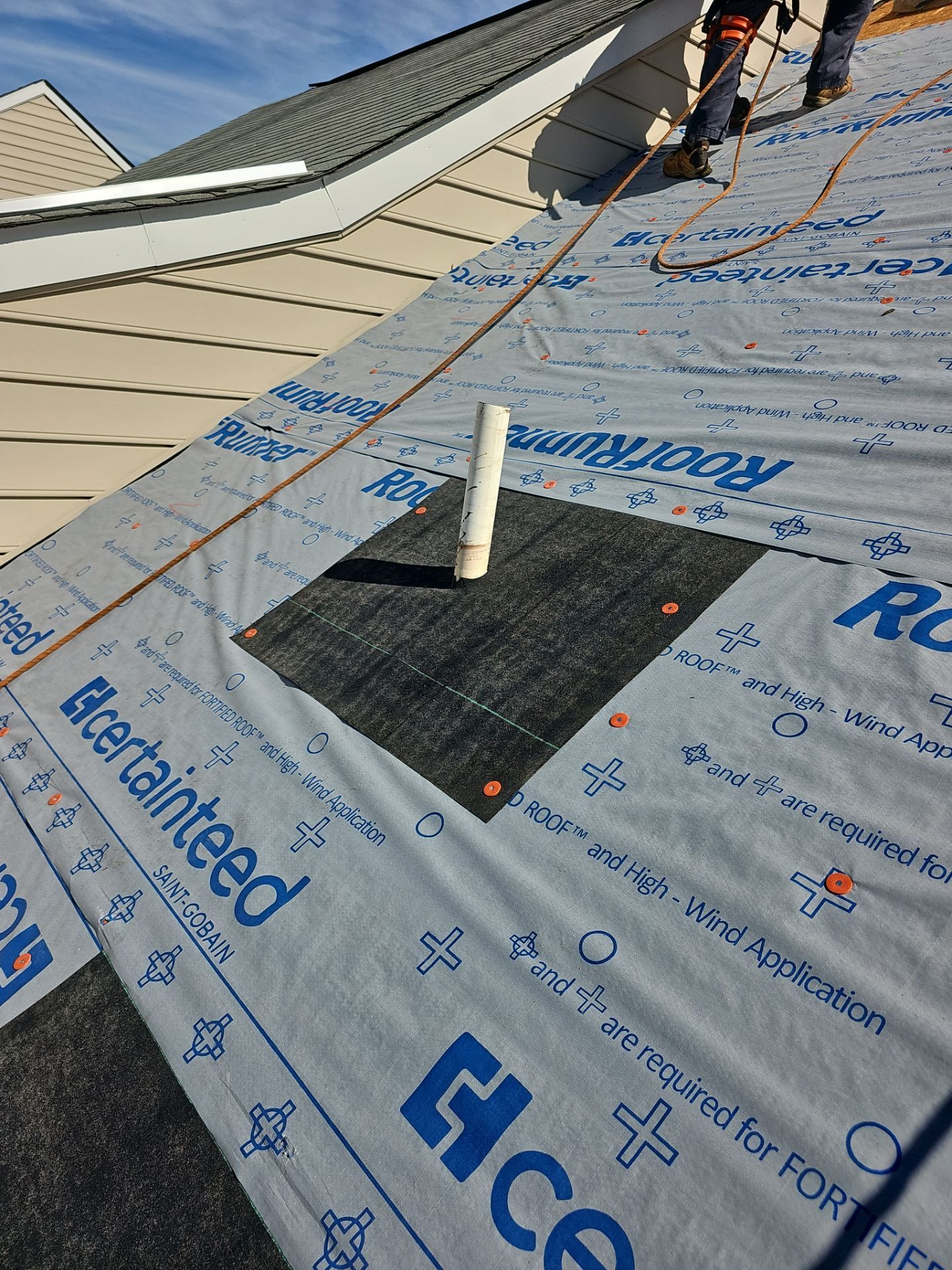 Roof Replacement - Moire Black by Winchester Roofing