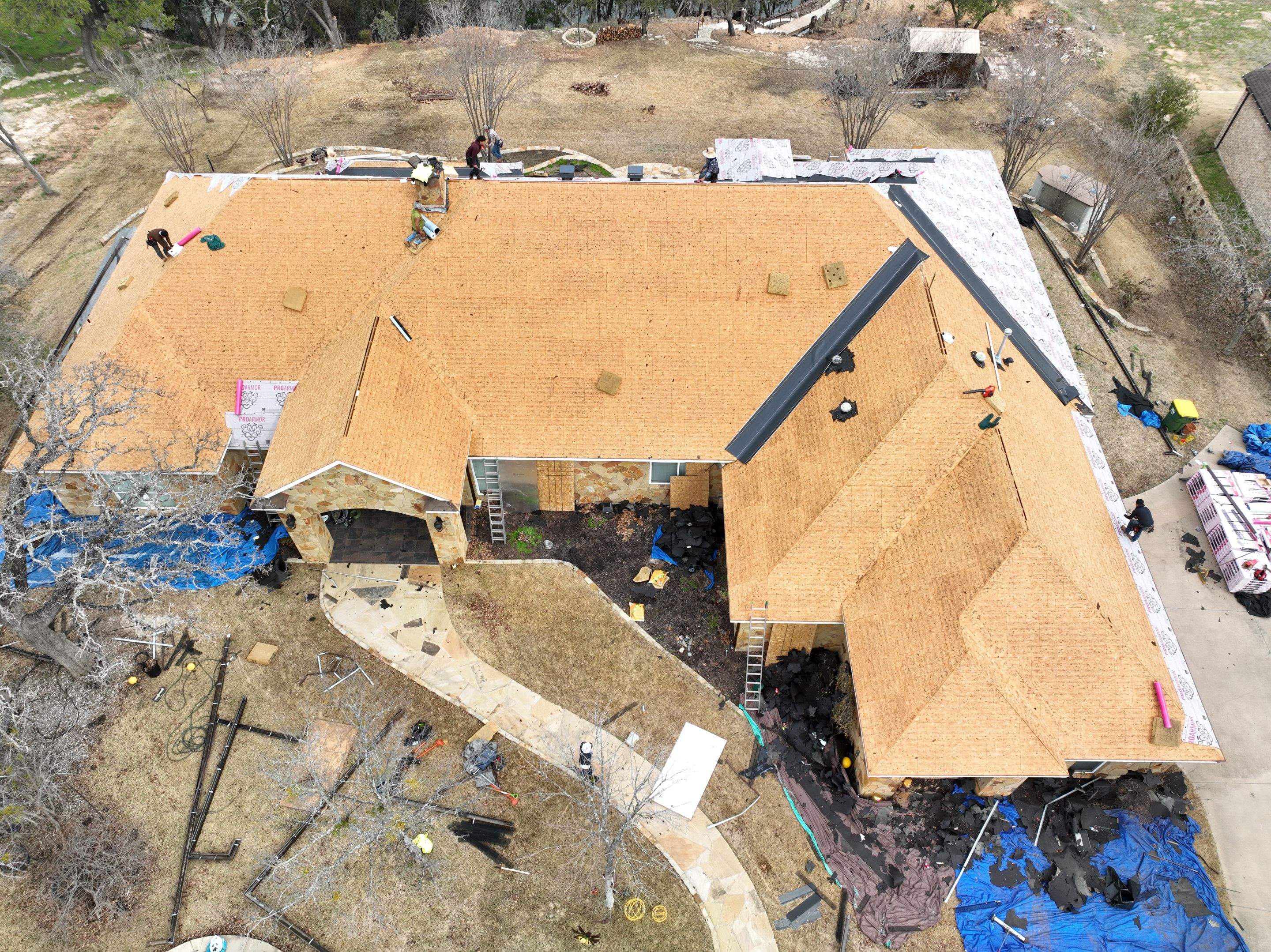 Residential Roofing Installation using Owens Corning Duration by Becker Roofing and Exteriors