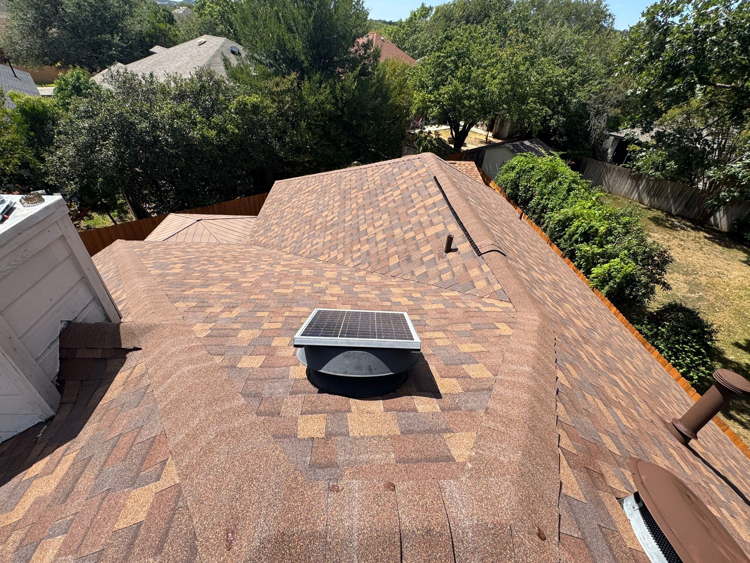 Project in Helotes by Duque Roofing & Construction