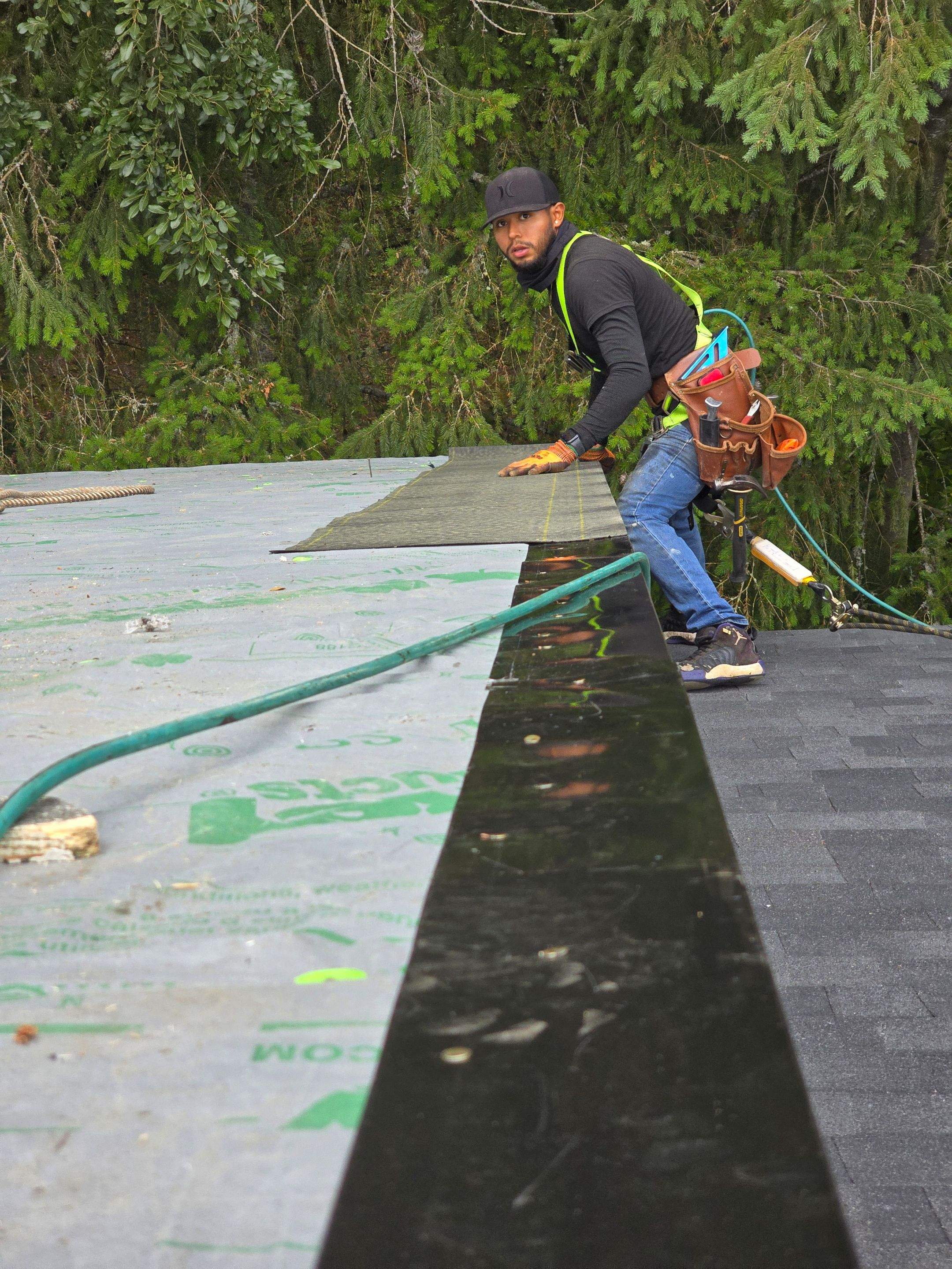 Dawson Station Reroof and Gutters by Hawthorne General Construction