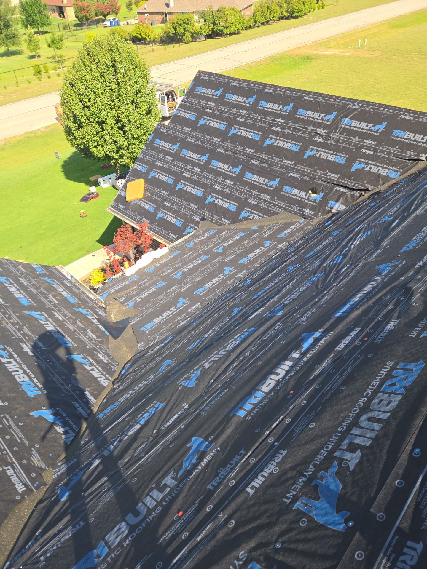 Project in Azle by Lonestar Roofing and Restoration LLC.