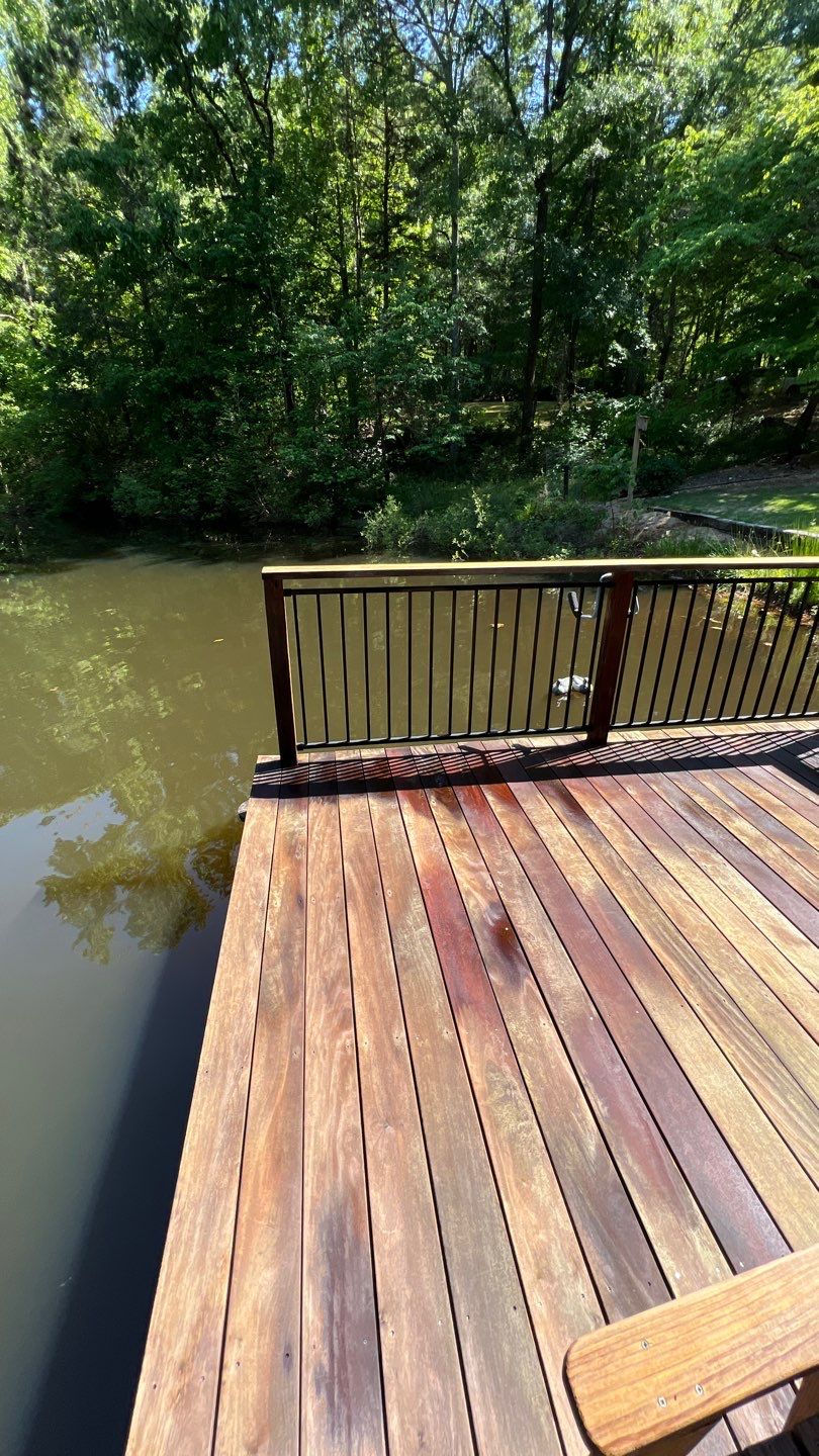 Dock using Wood Sealant by DuraSeal