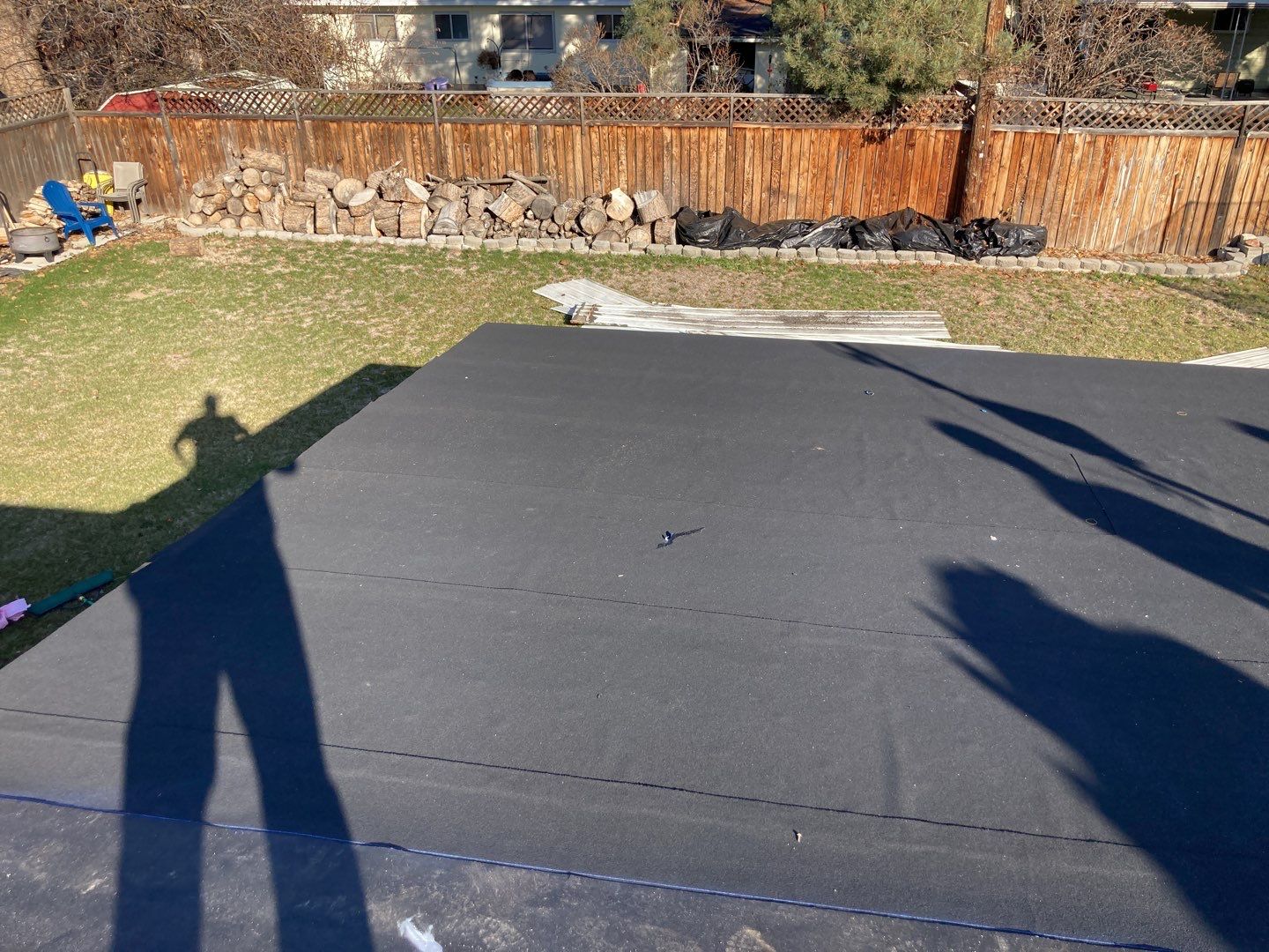 Meridian Single Level Residential Roofing Installation by ID Roofing LLC