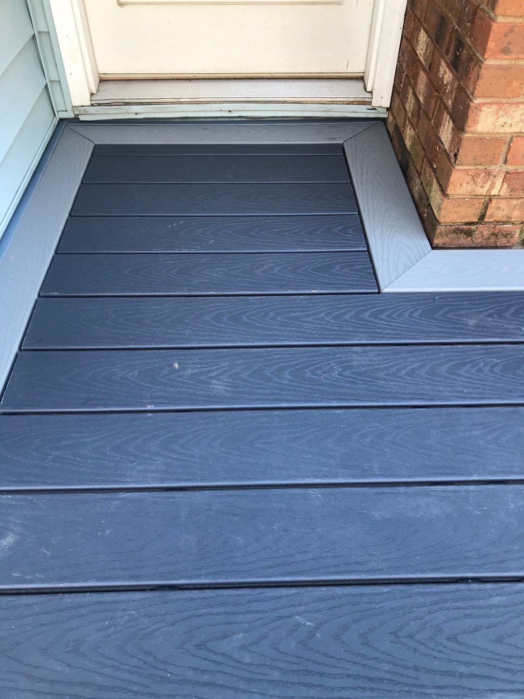 Deck Installation using Trex Decking and Railing  by Secure Construction Company Inc