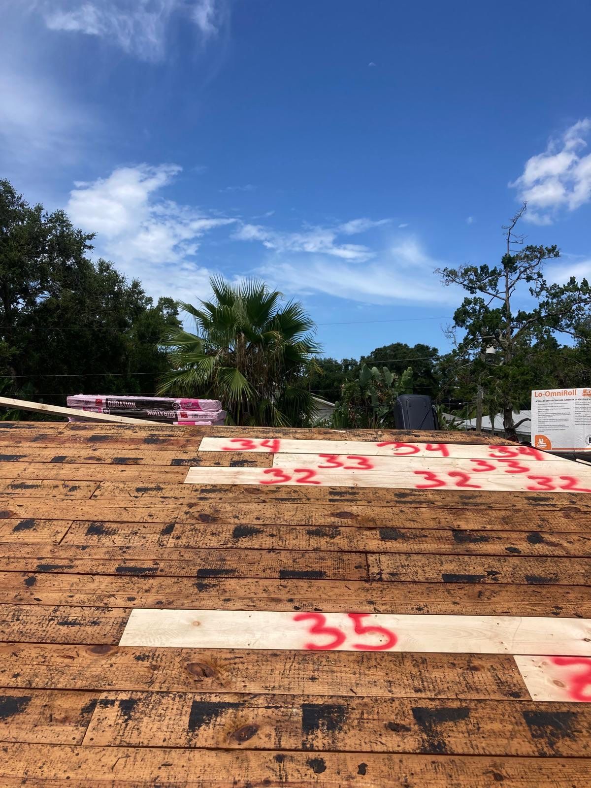 Project in Clearwater 33765 by Mitchell Roofing Company LLC 