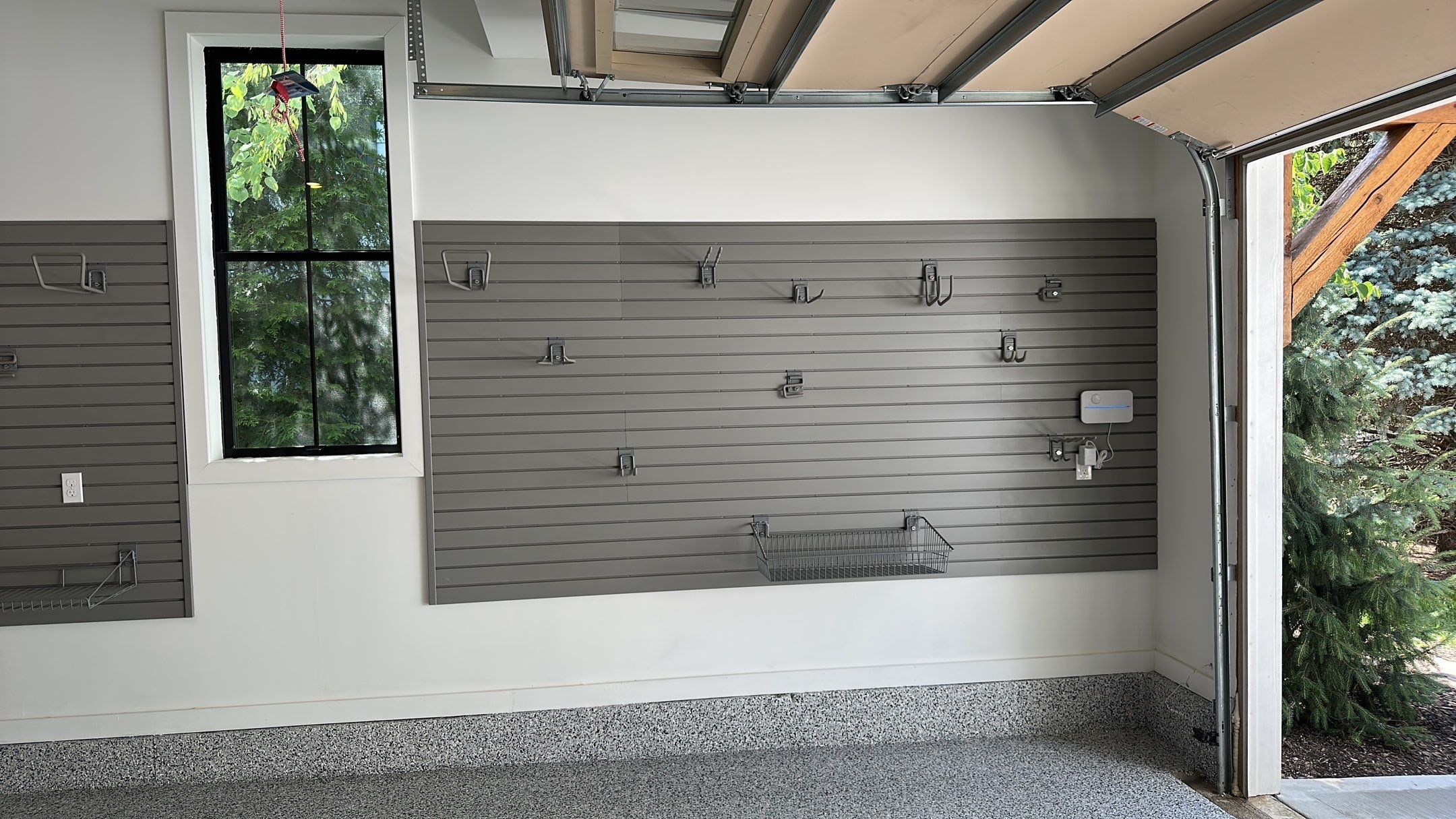 Jeanne E. transformed her garage with cabinets and a Banner Garage Floor by Banner Garage