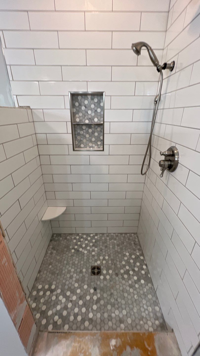 Huntington Parc Master Bath by Pillar and Pine