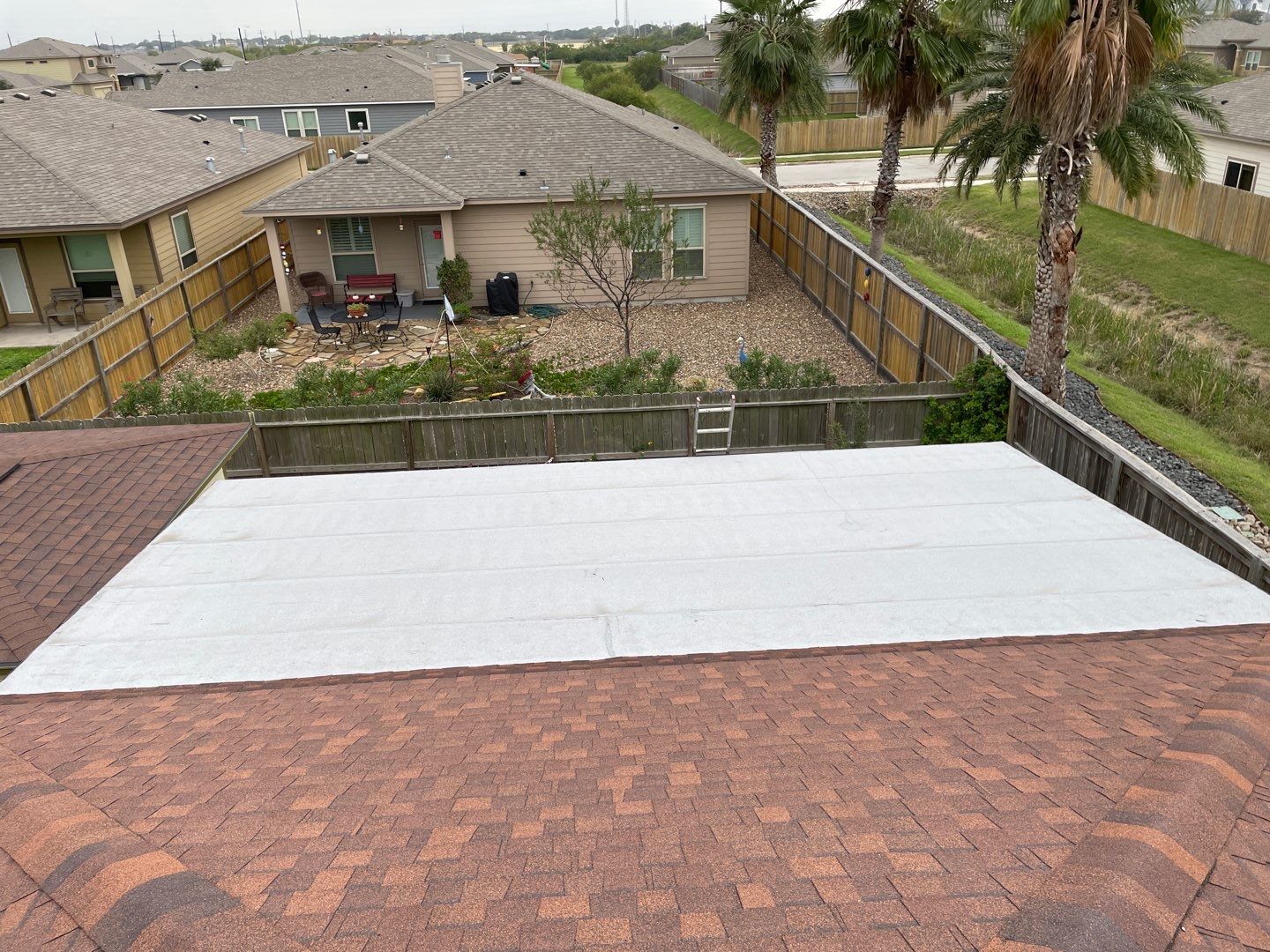 Retirement Shade  by Bayfront Roofing and Construction