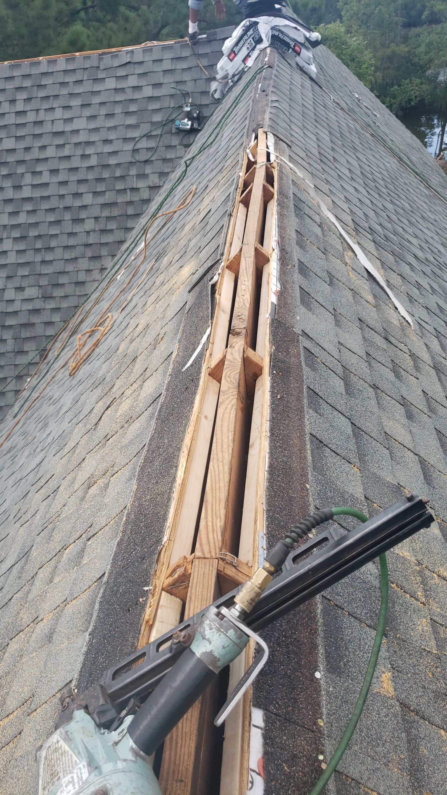 Residential Roofing Installation using Roof Replacement by American Roofing & Construction LLC
