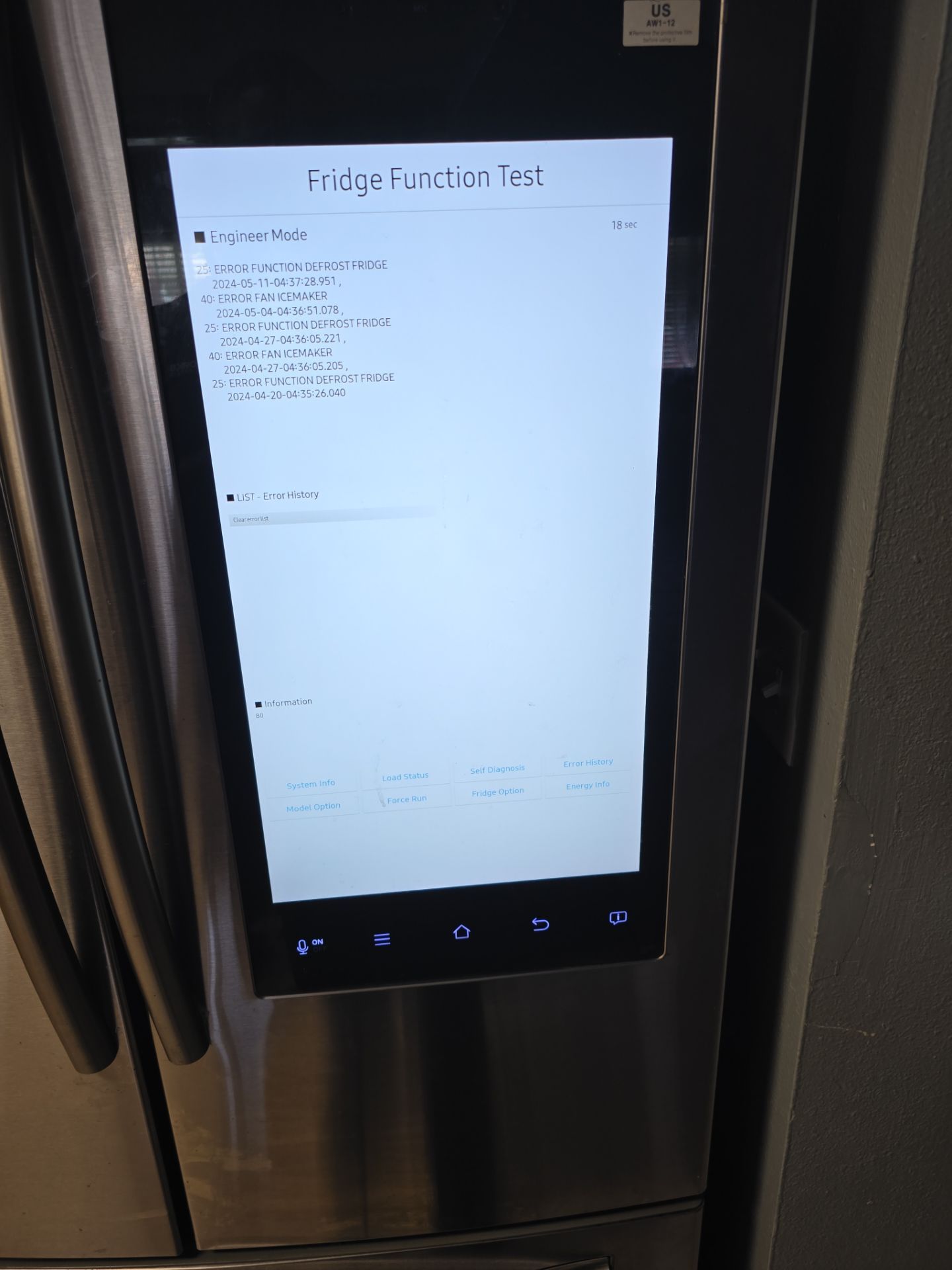 Samsung Family Hub Refrigerator by AMB-WORKS APPLIANCE REPAIR