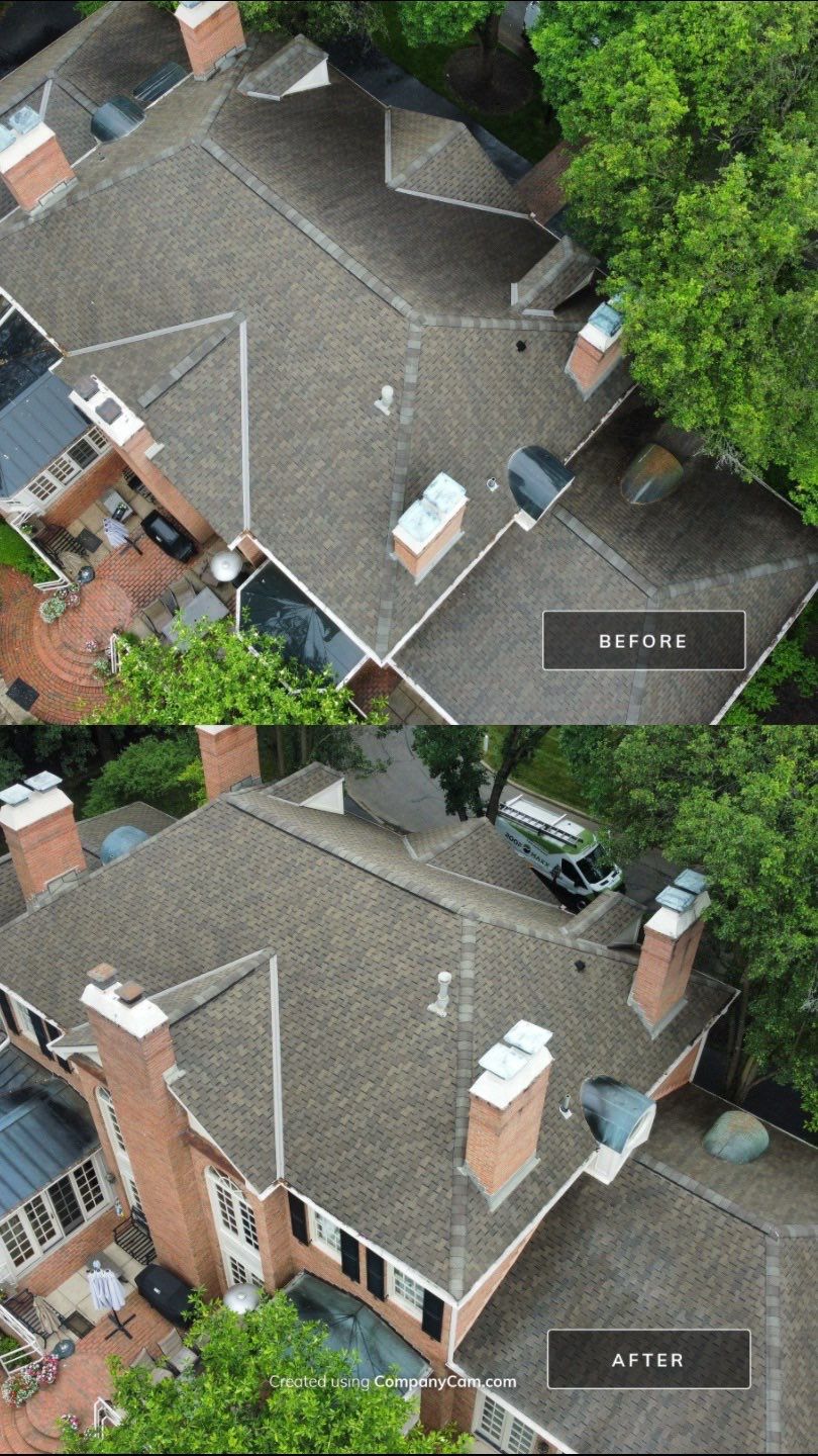 Roof Maxx Residential Before & After Pictures by Roof Maxx of Columbus, OH
