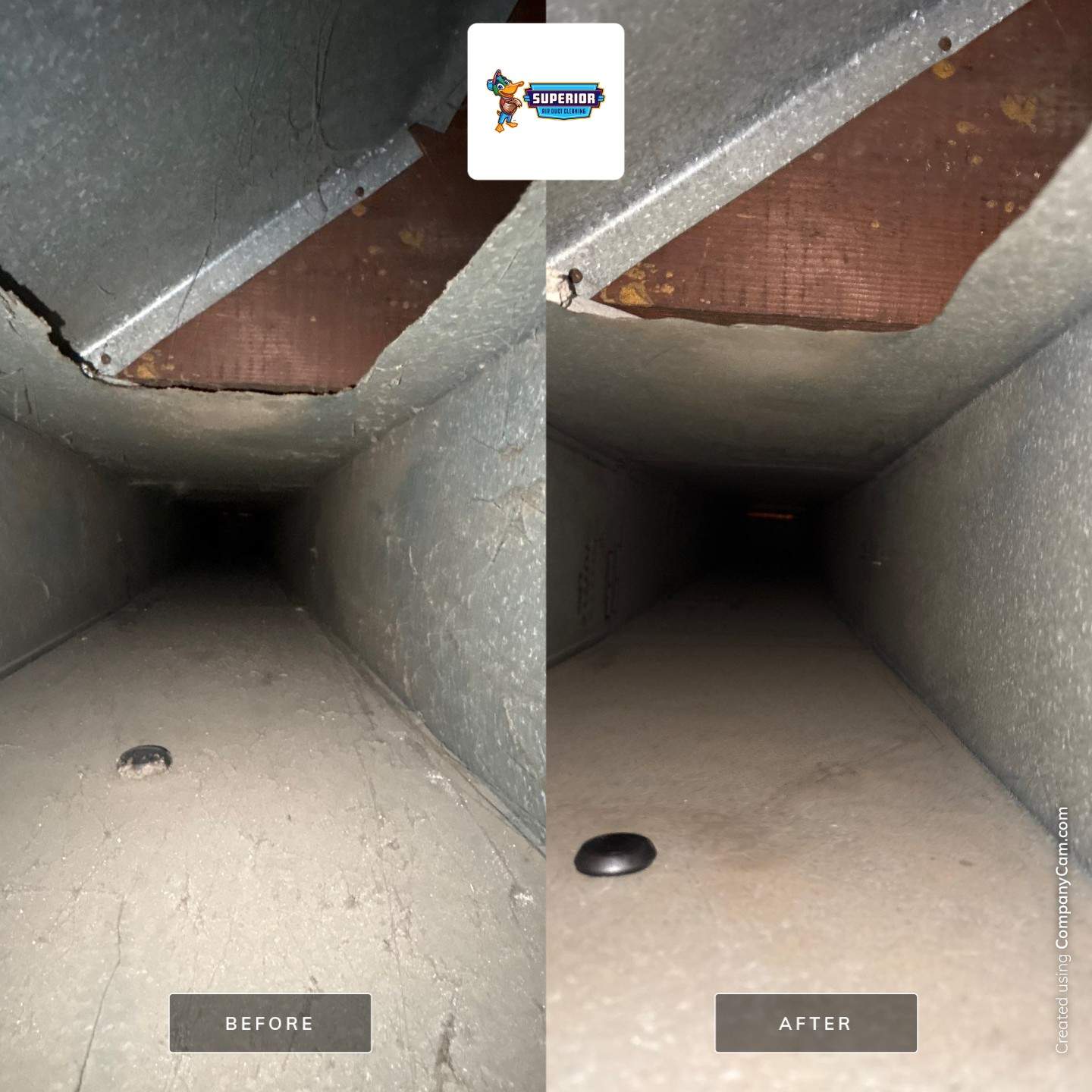 Air Duct Cleaning With a Vacuum Truck in New Brighton, PA by Superior Air Duct Cleaning
