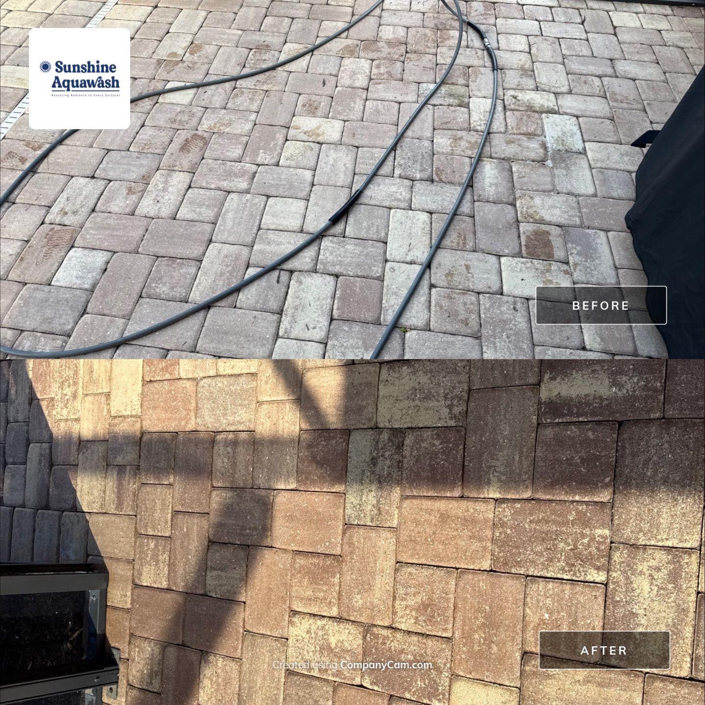 Paver Pool Deck, Driveway & Concrete Tile Roof Cleaning in River Strand, Bradenton, FL | Sunshine AquaWash by Sunshine AquaWash