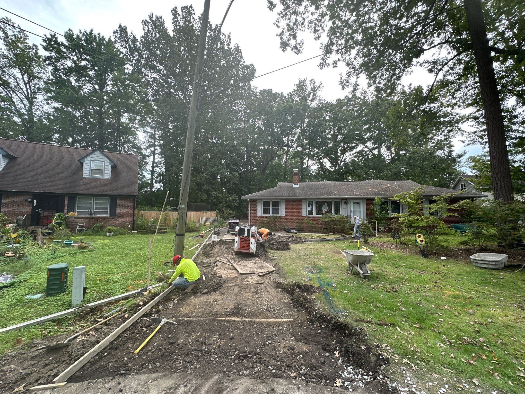 Project in Virginia Beach by Sam The Concrete Man Virginia Beach