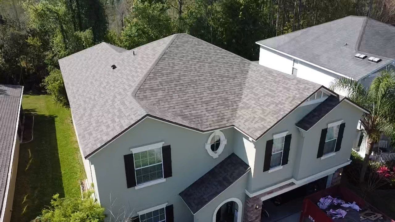 Residential Roofing Installation using Owens Corning TruDefinition Duration Shingles by Galaxy Builders, Inc.