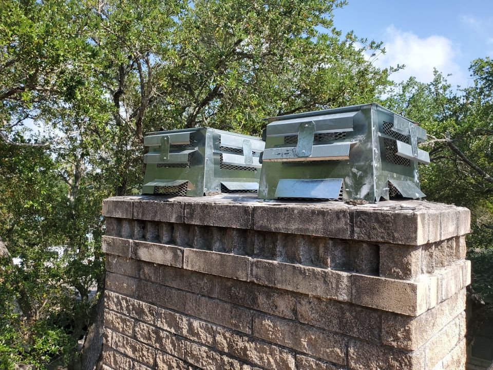 Spark Arrestors Replacement on Duplex by Lighthouse Roofing