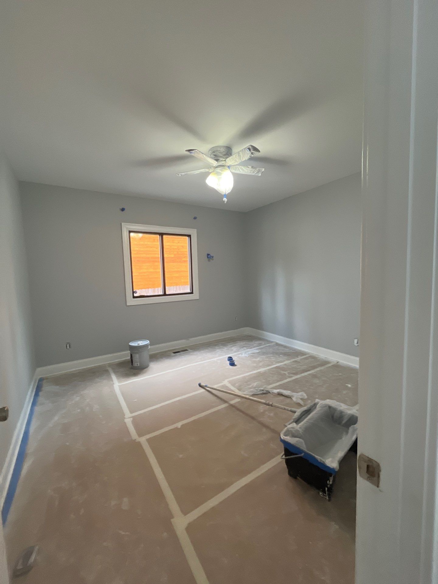 Interior Fresh Coat of paint & Deck stain by GonzalezPainters & Contractors Inc
