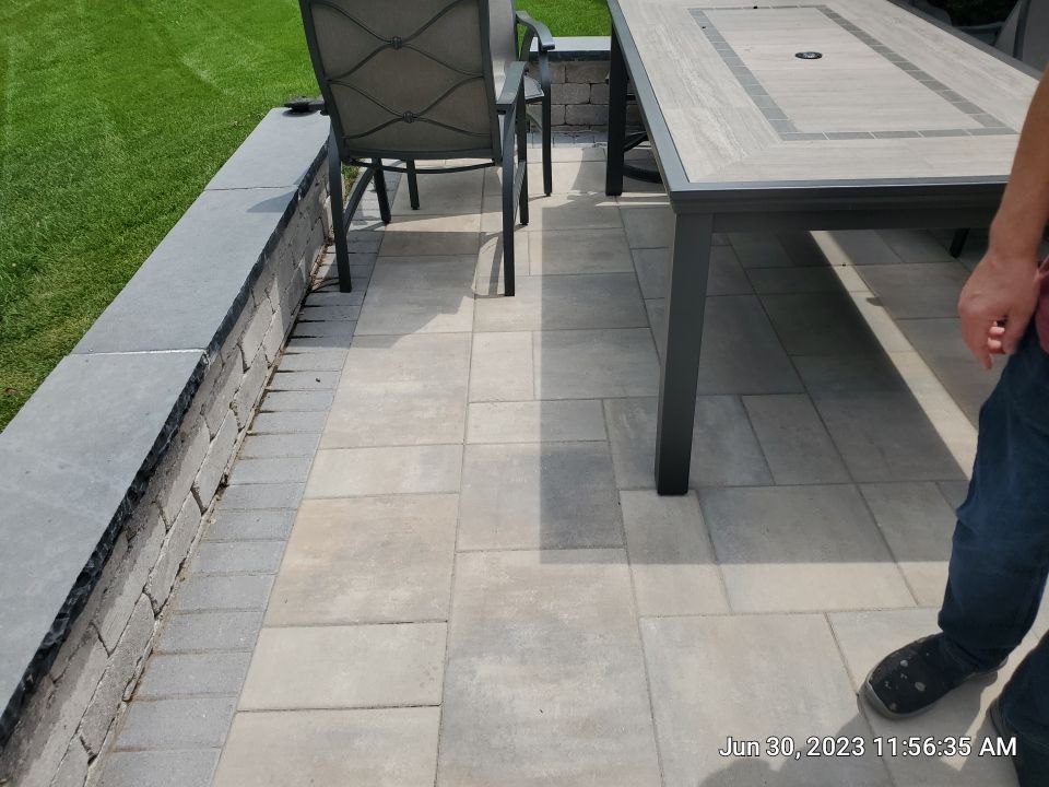 Brick paver clean, sand and seal. using Surebond SB-1300 by Northern Power Washing LLC.