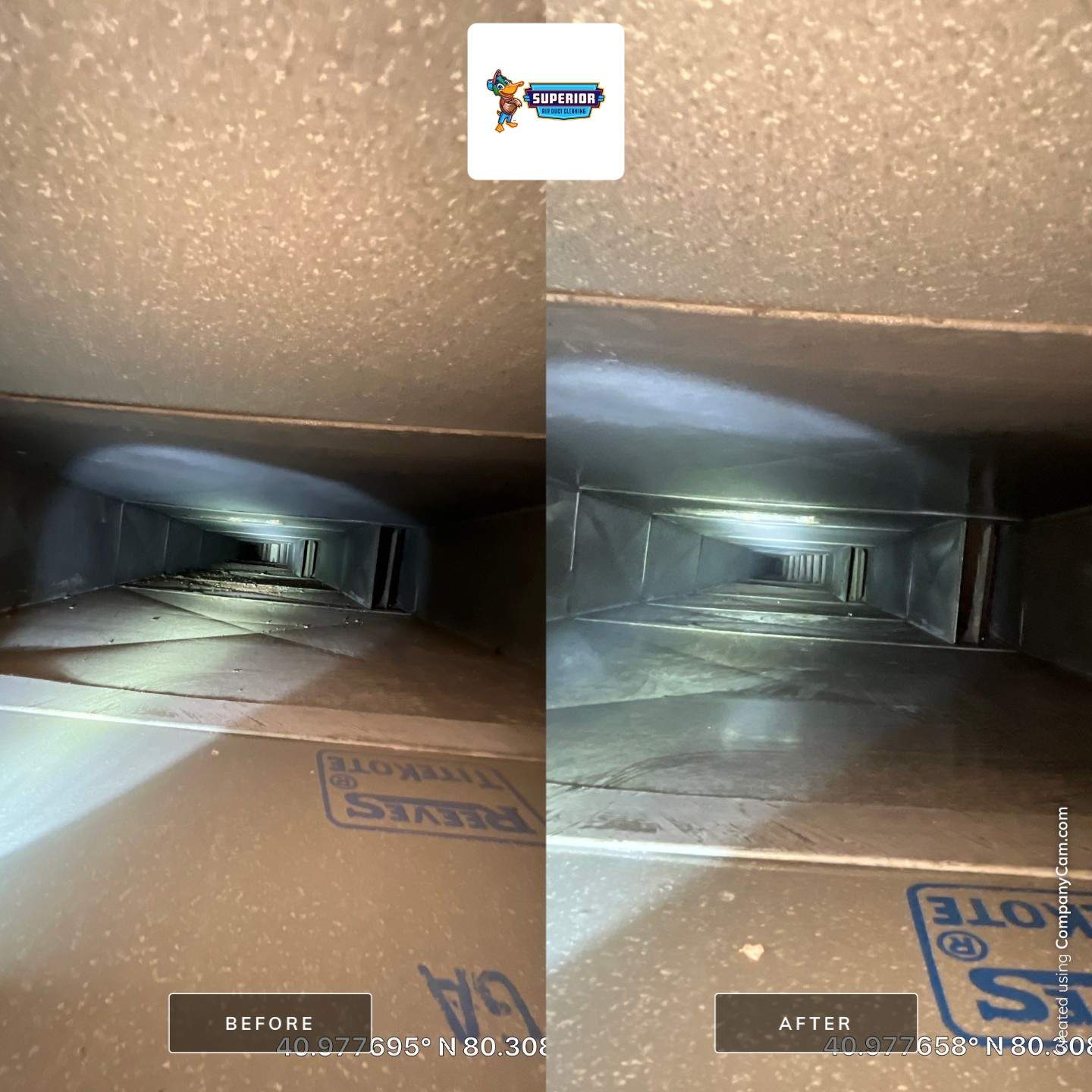 Air Duct Cleaning With a Vacuum Truck in New Castle, PA by Superior Air Duct Cleaning