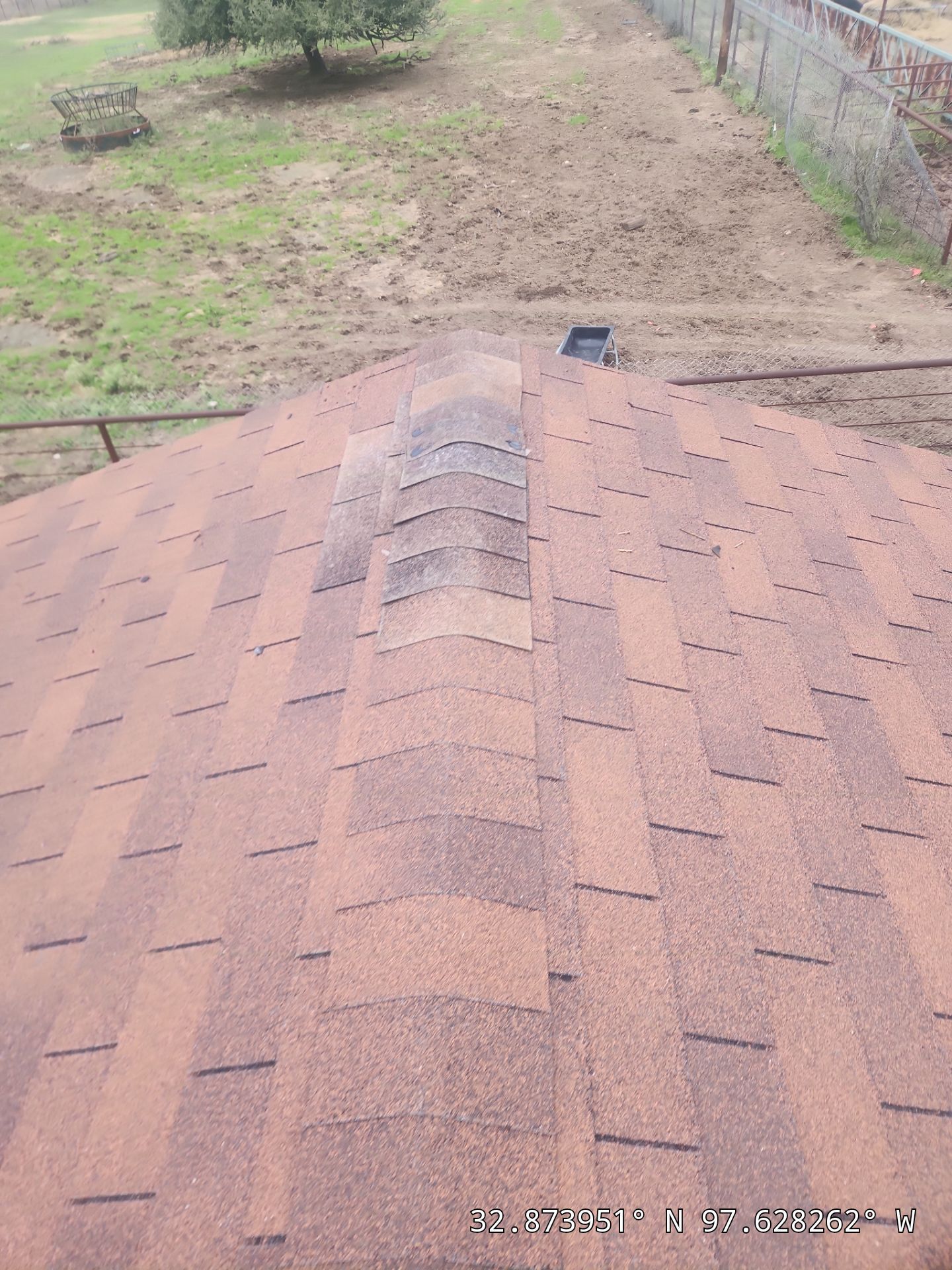 Project in Weatherford by Lonestar Roofing and Restoration LLC.