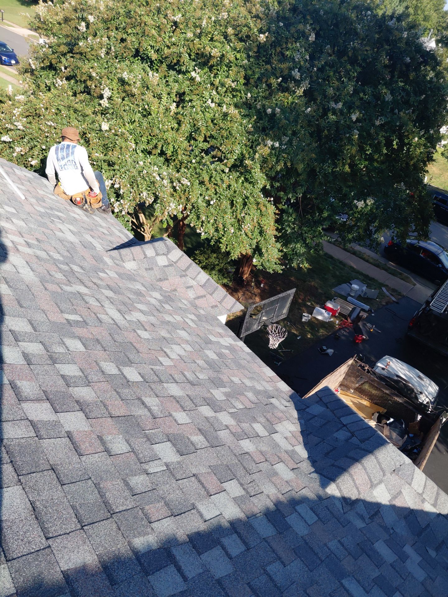 Manassas: Residential Roof Replacement with CertainTeed Landmark Pro in Colonial Slate  by RM Banning, Inc.