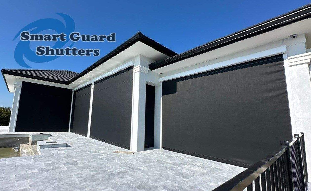 7 UltraShield Motorized Hurricane Screen by Smart Guard Shutters