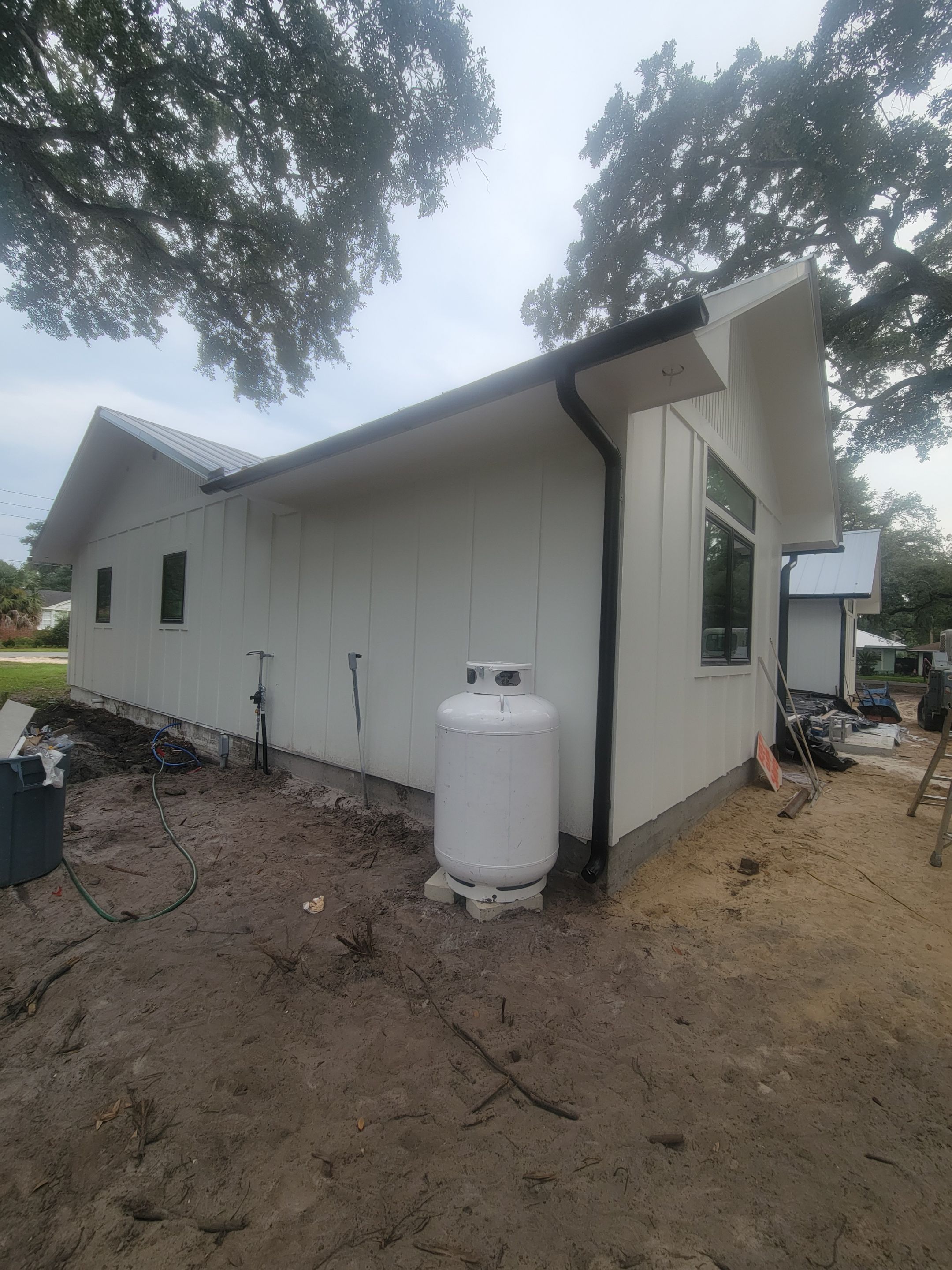 Durable 6-Inch Half-Round Gutters Installed by Gutter Professor by Gutter Professors