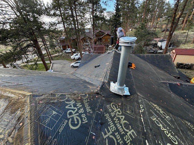 Residential Roofing Installation using Standing Seam Metal by Blue Peaks Roofing LLC 