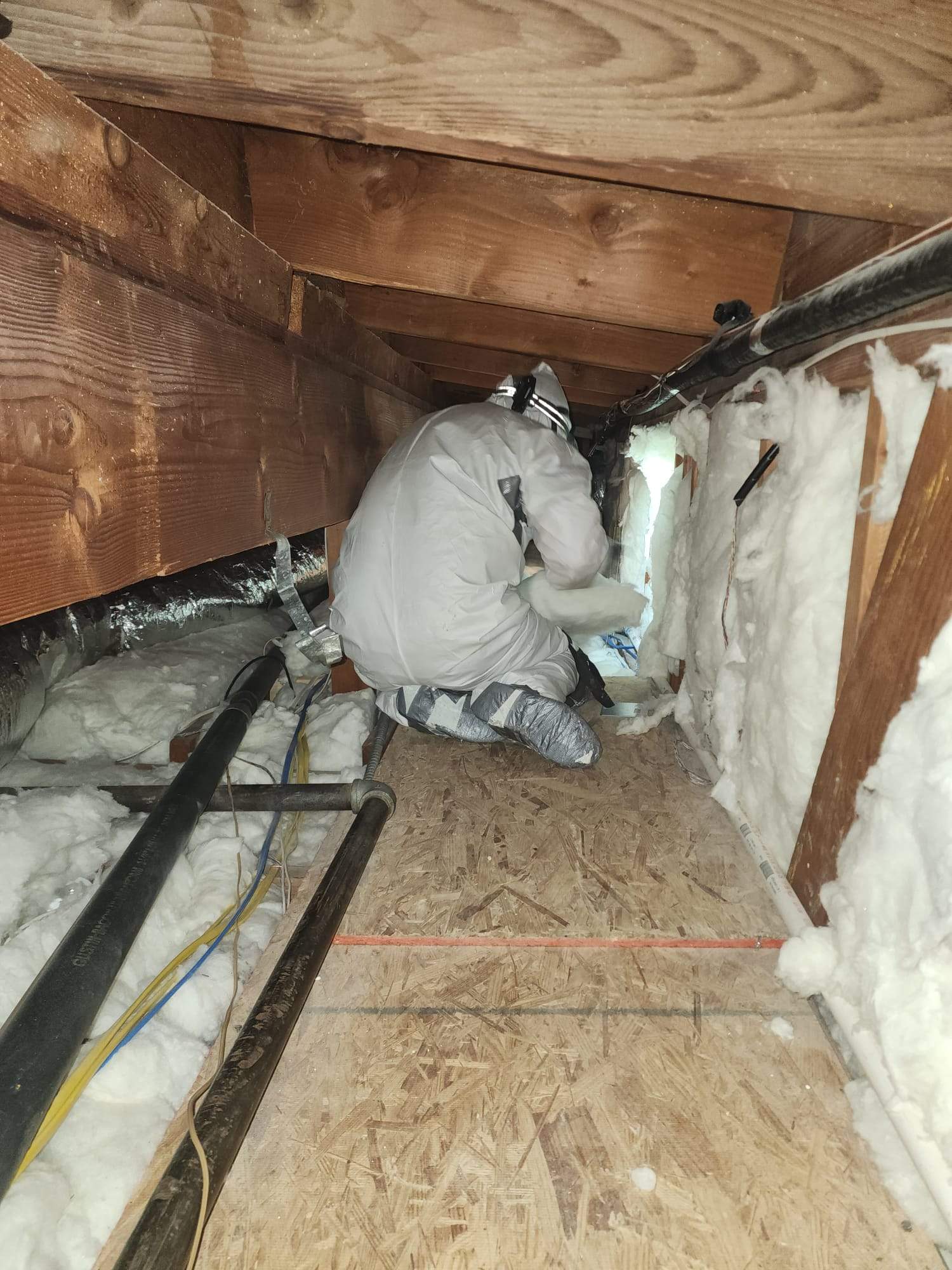 Project in Los Angeles by Advanced Attic Solutions