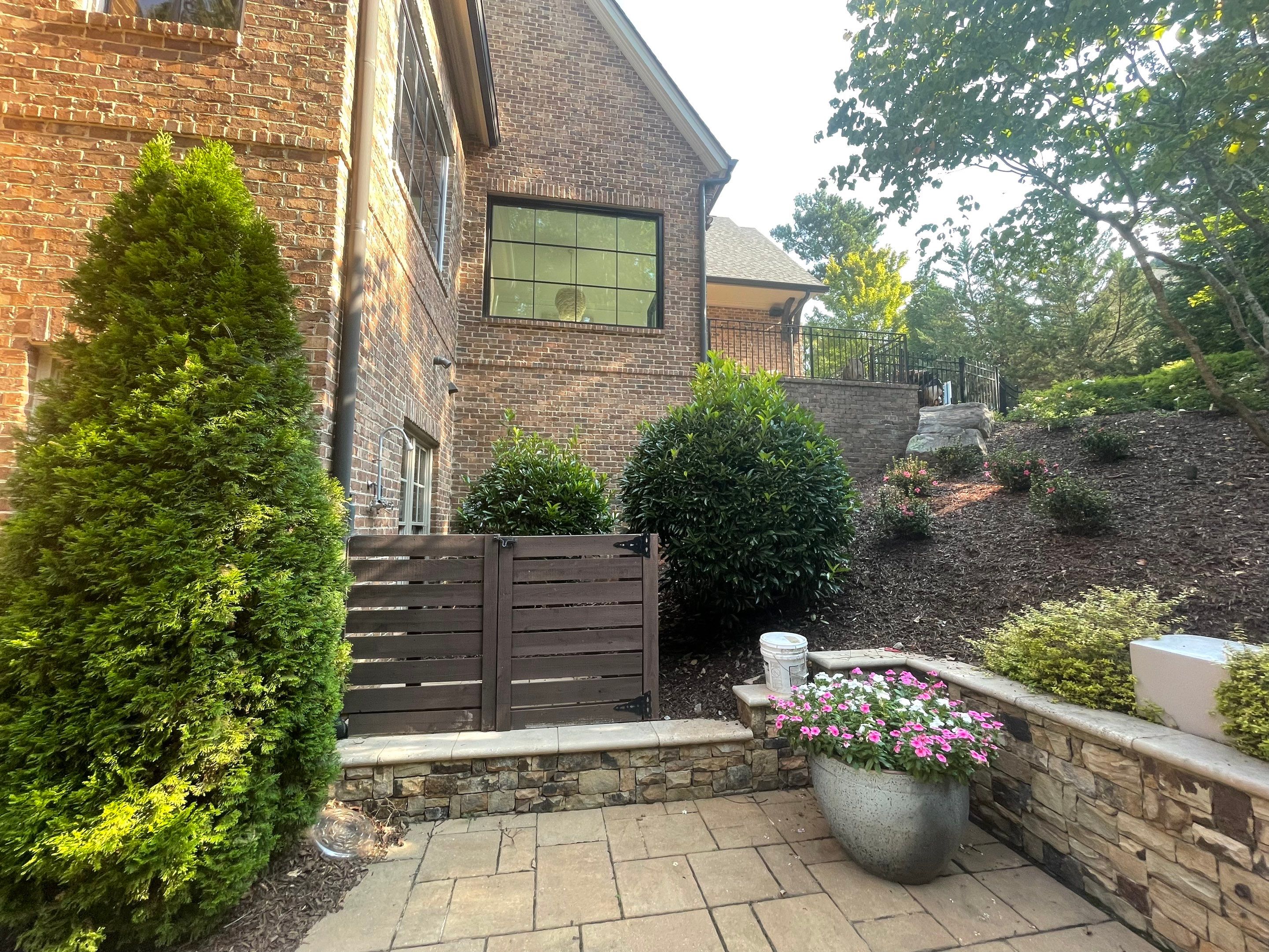 Suwanee Residential Exterior Painting and Dark Trim Update by Swift Home Renovations