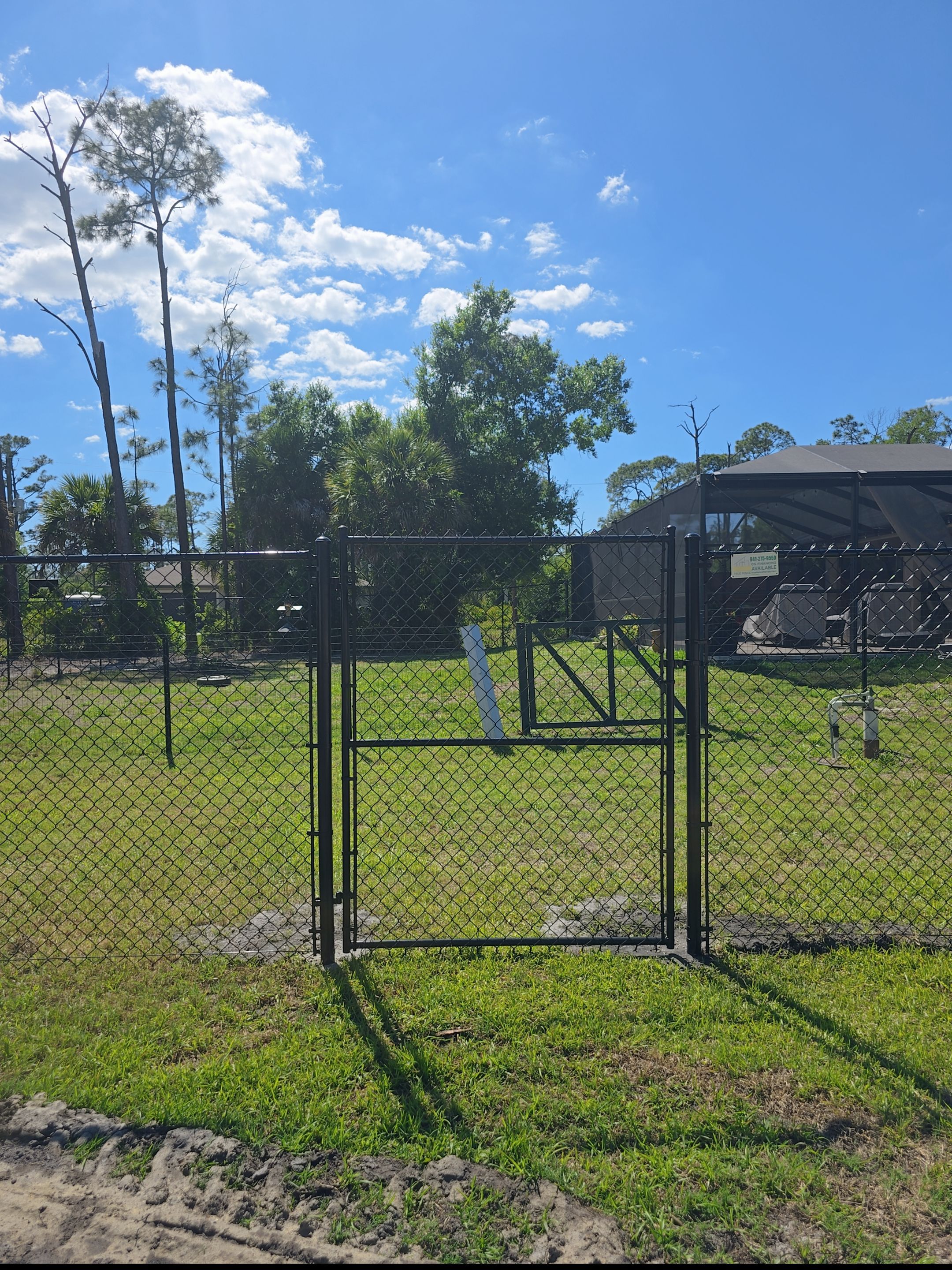 Chain Link Fence in North Port by True Fence LLC