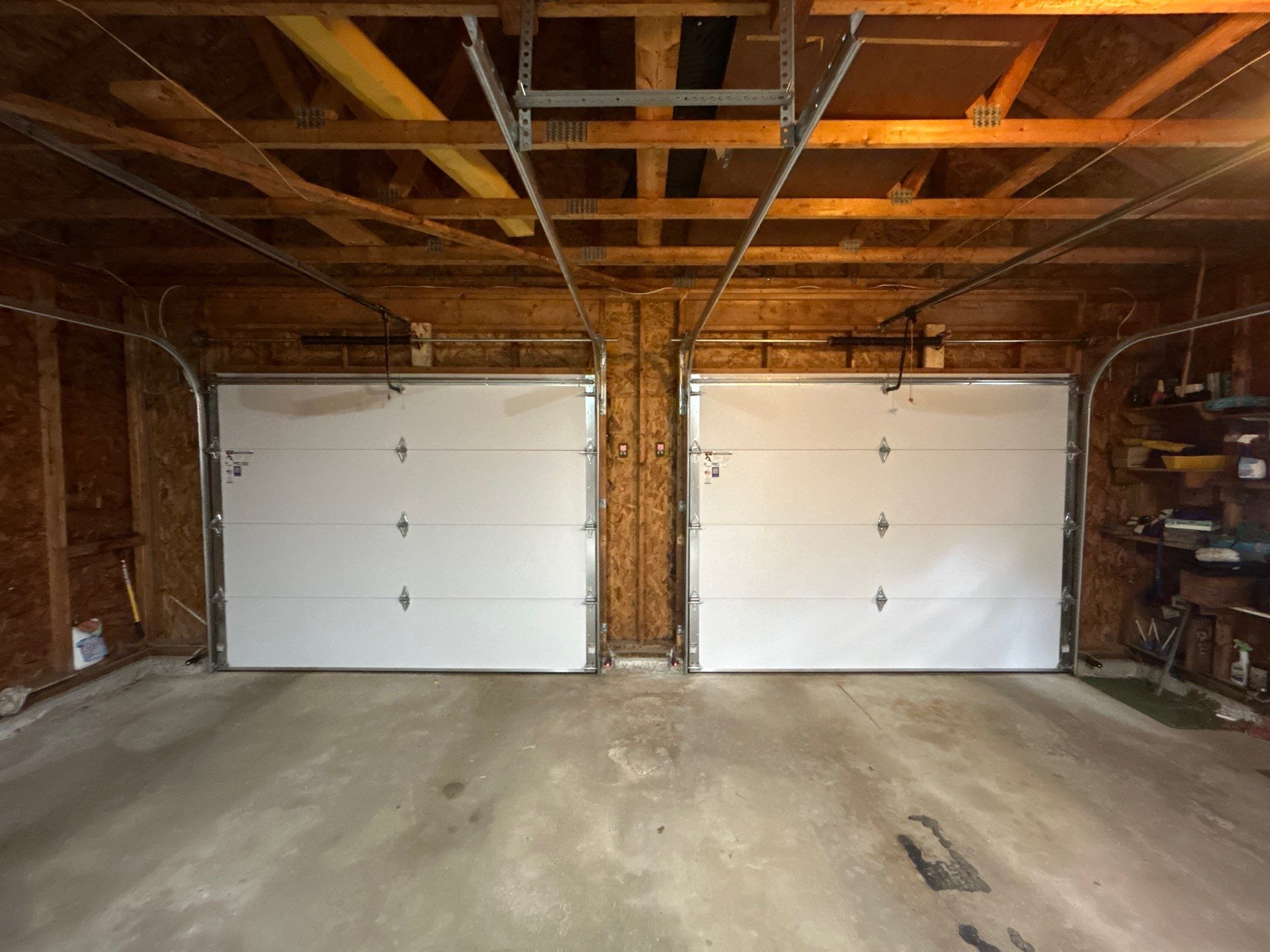 Door Installation using Raynor Encore Garage Door by Keene Door