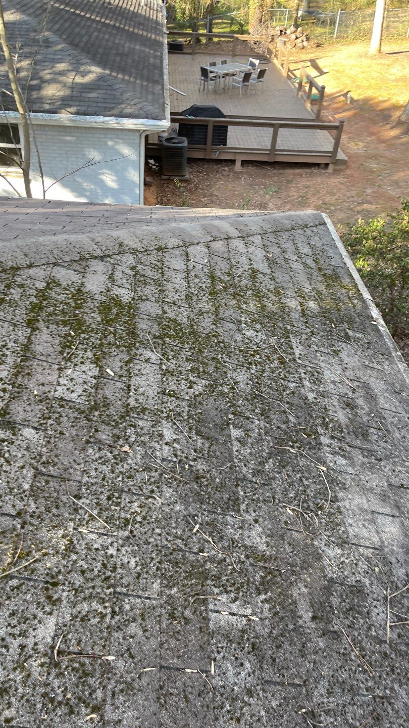 Roof Damage - Heavy-duty tarp by Georgia Roof Advisors