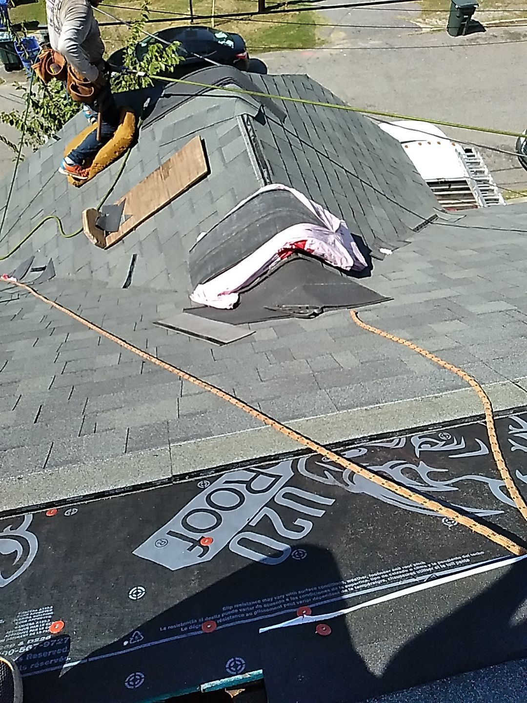 Residential Roofing Installation using Owens Corning® Oakridge Estate Gray by Indigo State Roofing