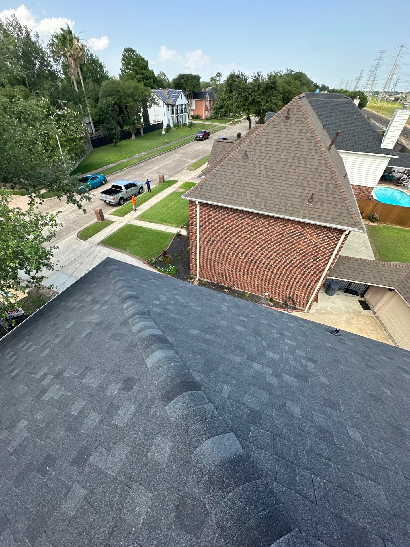 Project in Deer Park by Motion Roofing