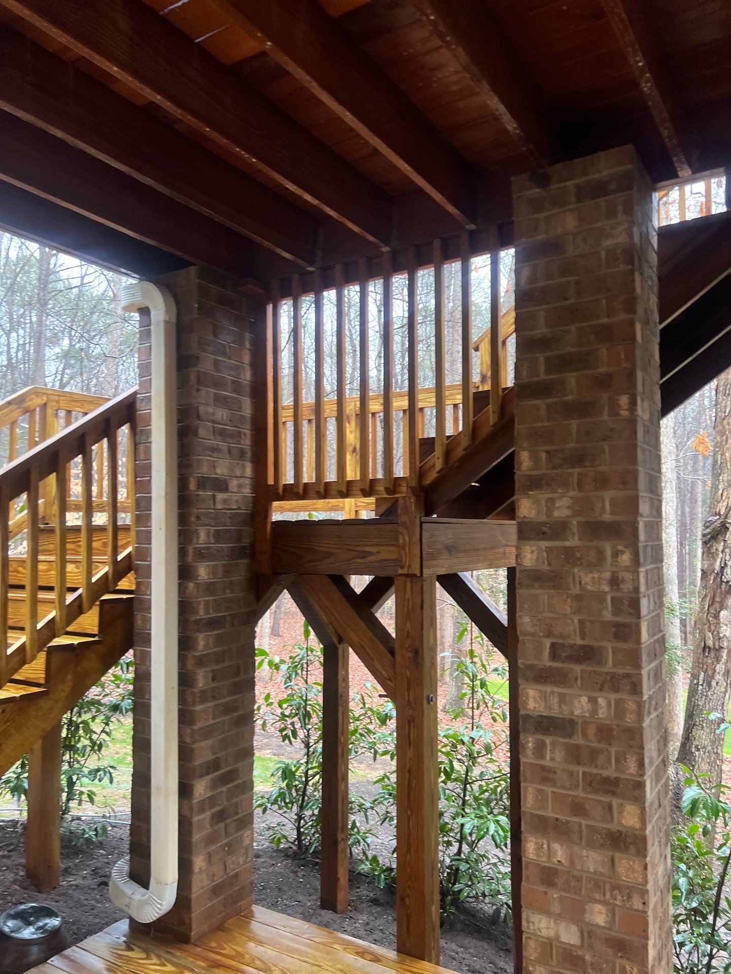 Multi level Deck coated with Wood Sealant by DuraSeal