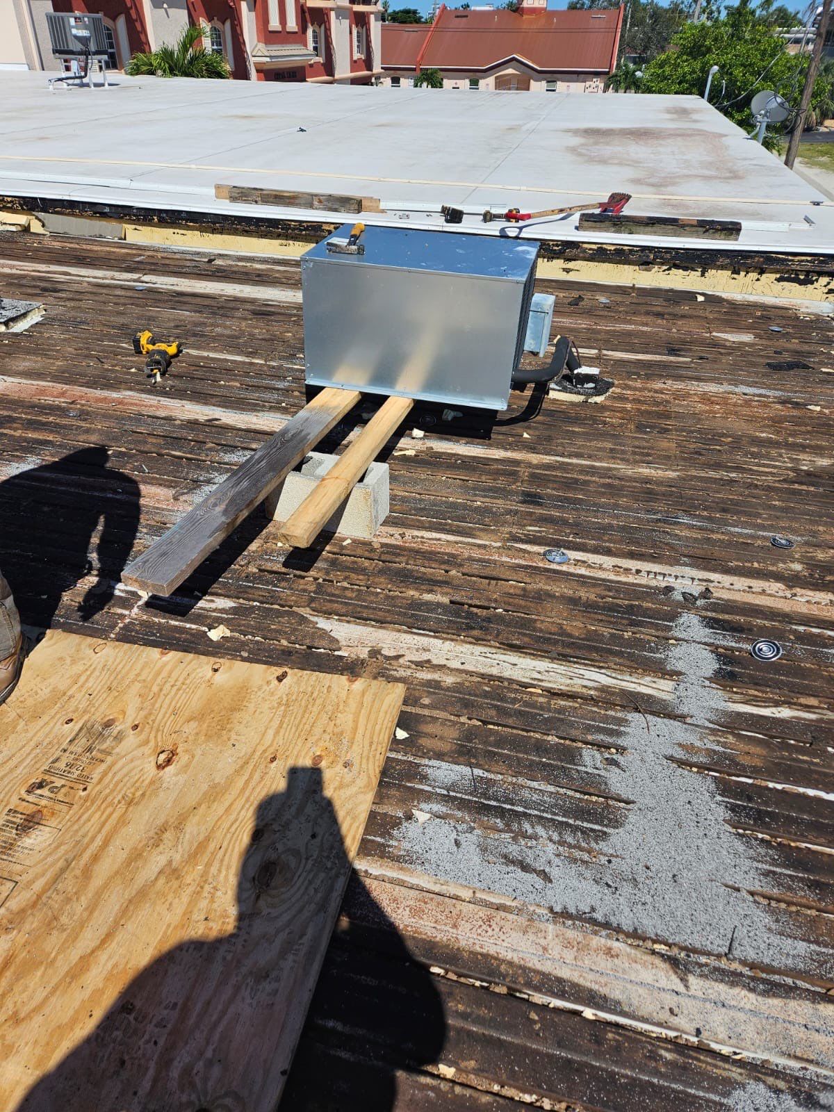 Commercial Roofing Installation using BUR by Four Peaks Roofing