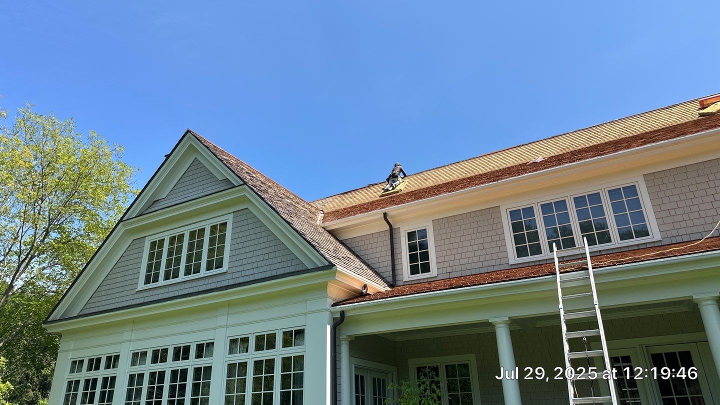 Cedar Shake Roof Restoration by Mighty Dog Roofing of Greater Middlesex County
