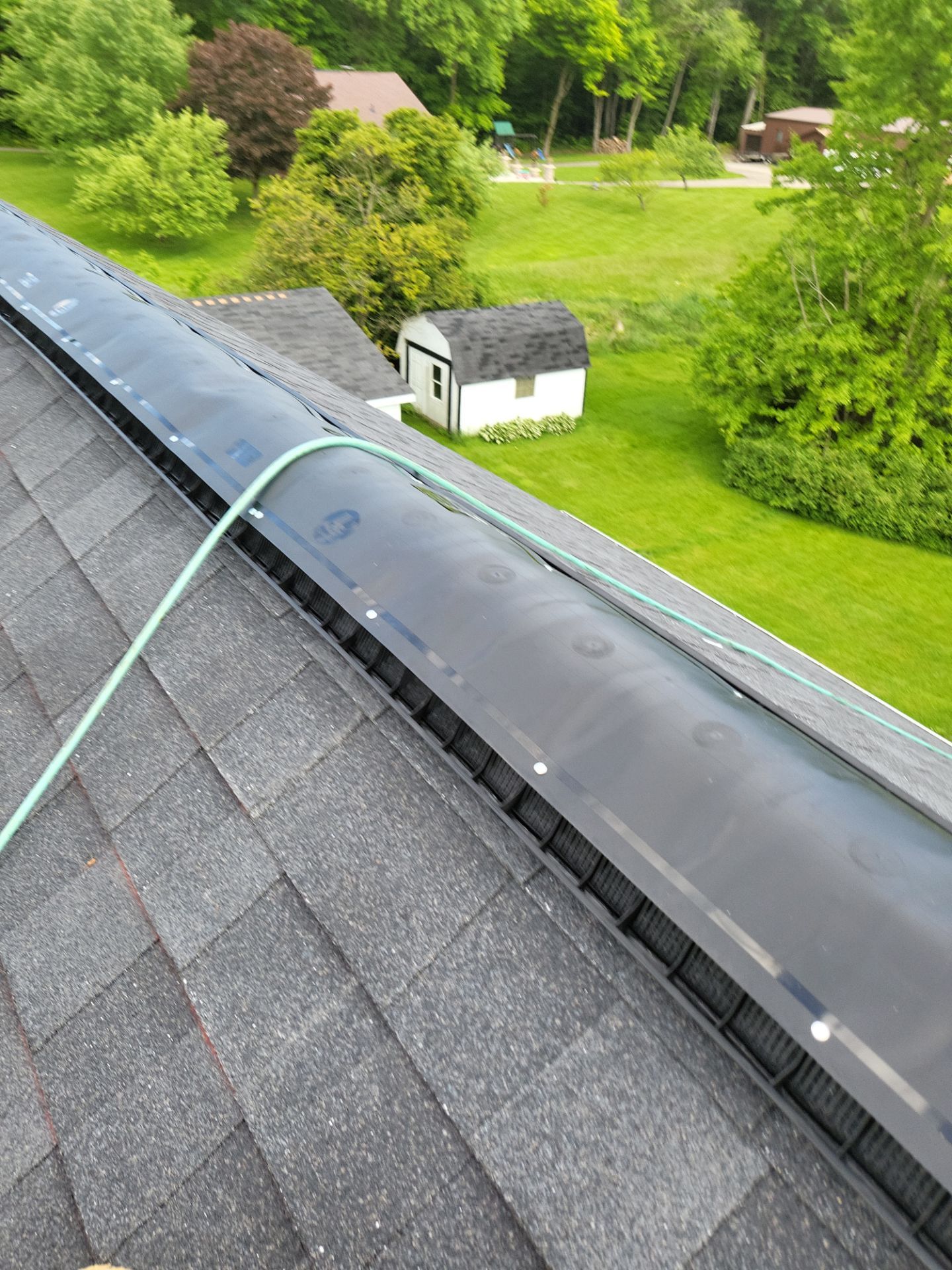 Atlas Pinnacle, Color, Black Shadow, Drip Edge, Color, Black by Eagle Eye Roofing