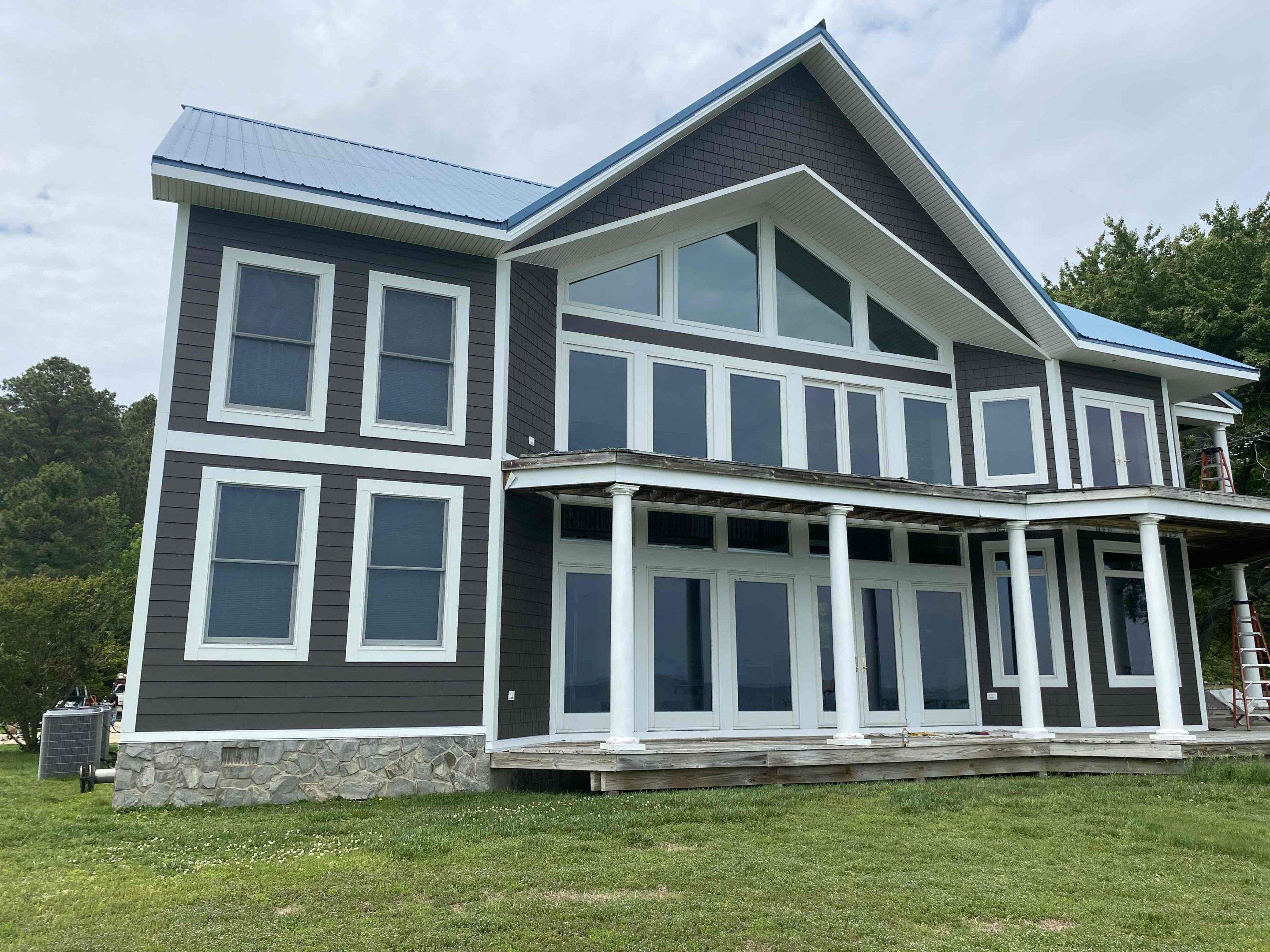 Siding Installation using JH Cedar Mill Plank by ExteriorPros