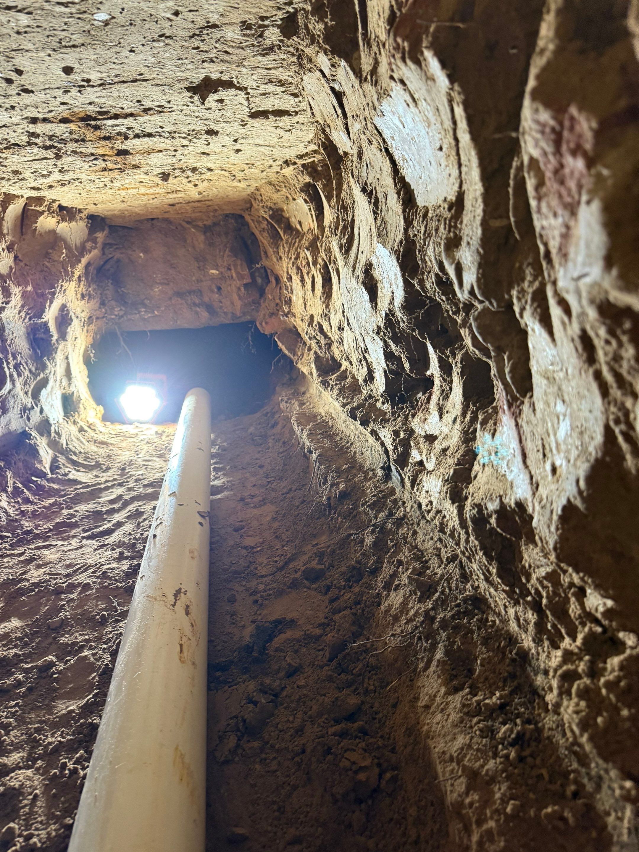 Drain Repipe Project in Mt Vernon by Rub-A-Dub Plumbing